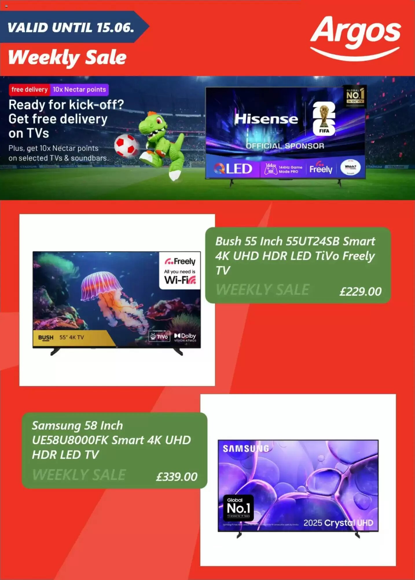 Argos offers valid from 09/06/2026 - Page 5.