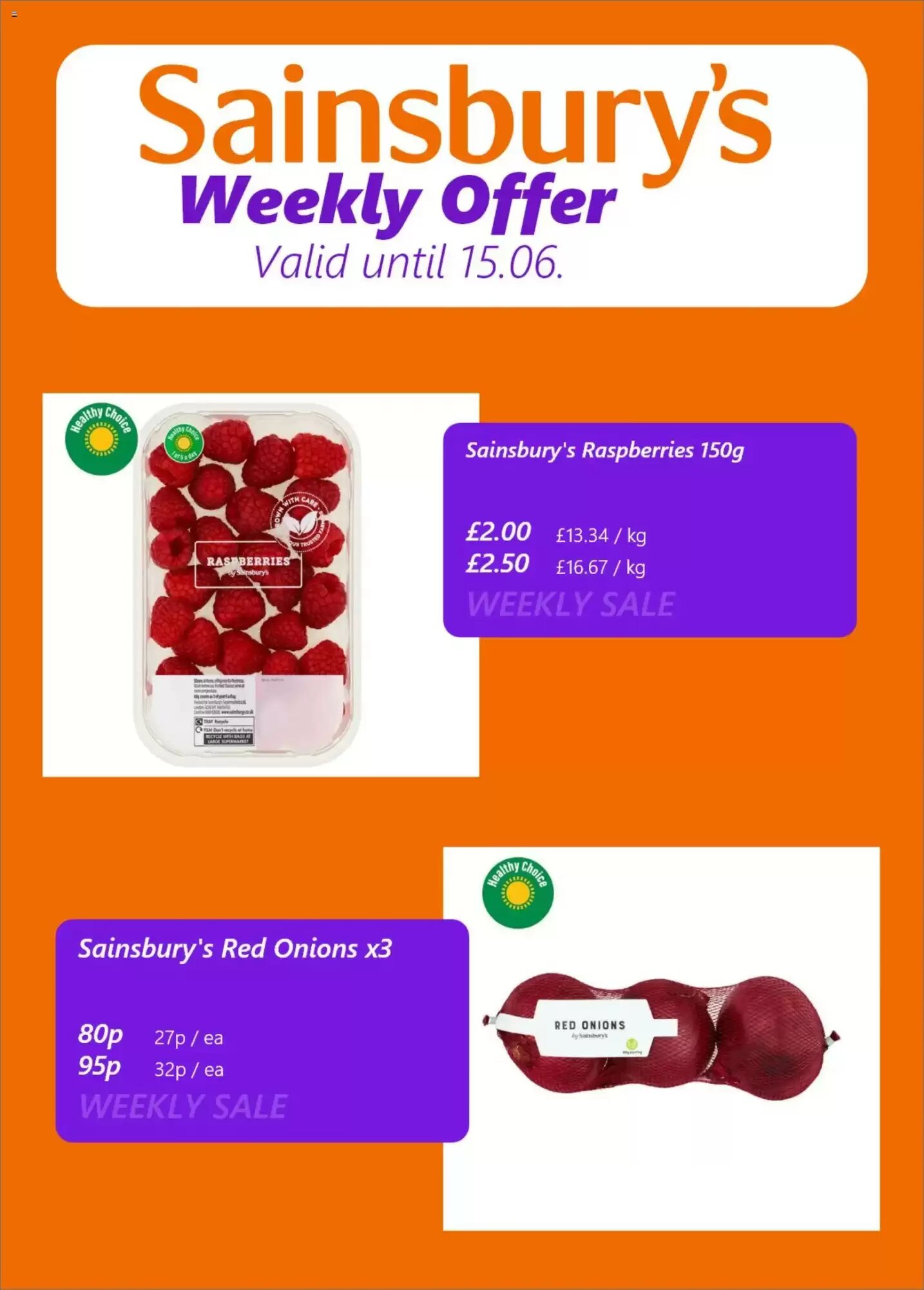 Sainsbury's offers valid from 09/06/2026 - Page 2.