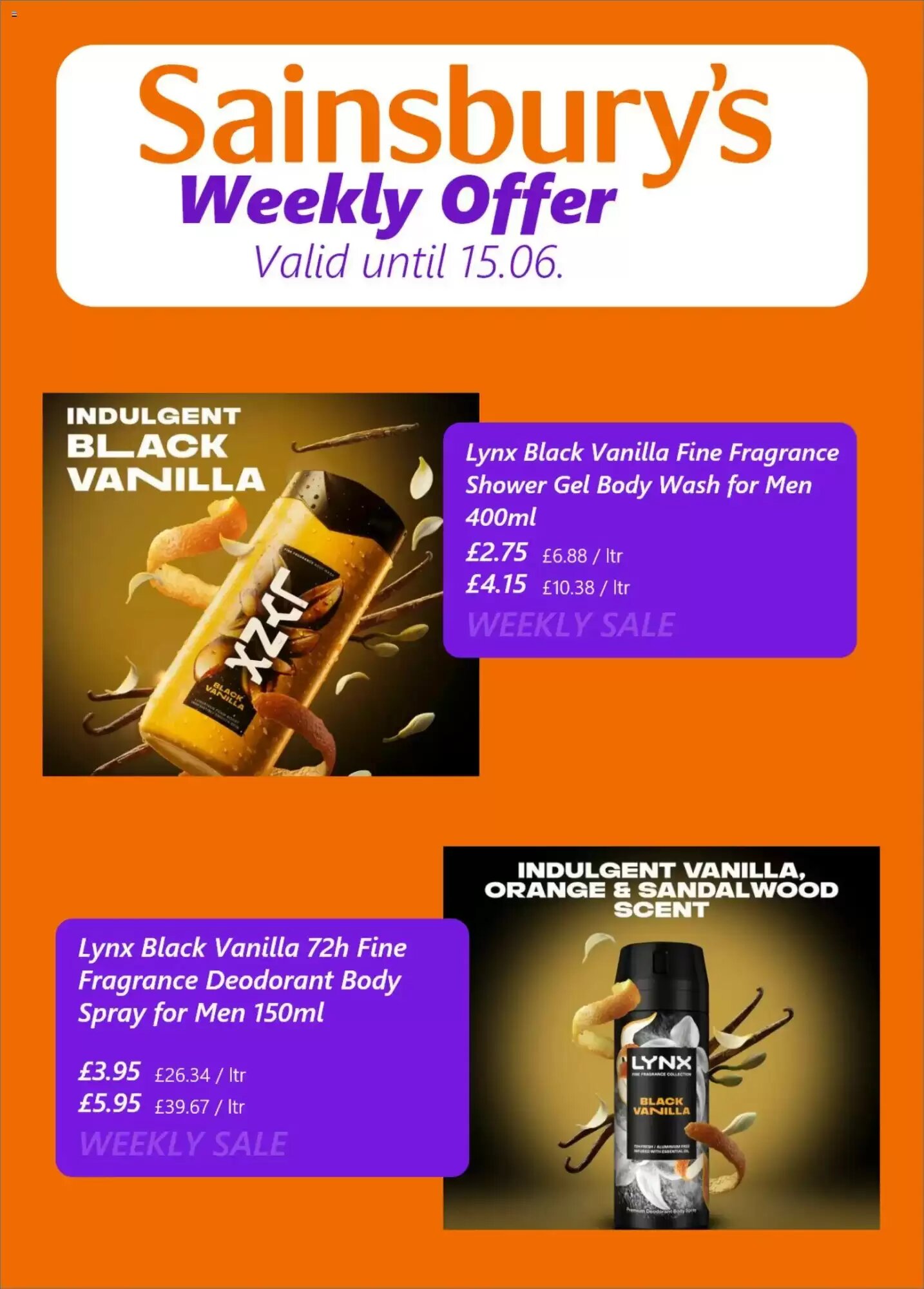 Sainsbury's offers valid from 09/06/2026 - Page 3.