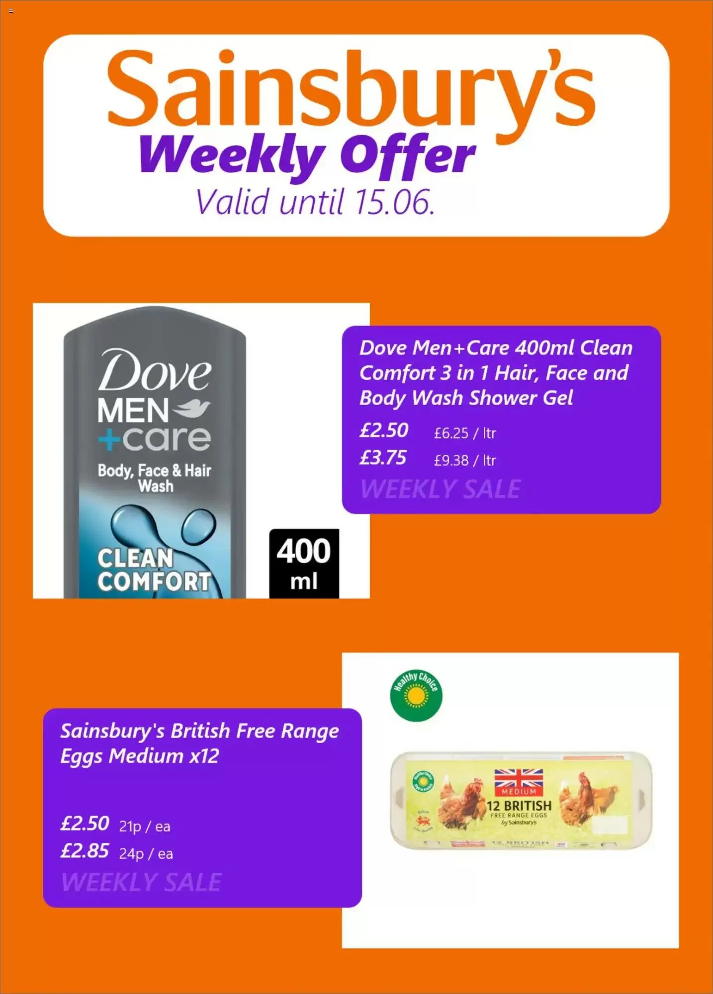 Sainsbury's offers valid from 09/06/2026 - Page 5.