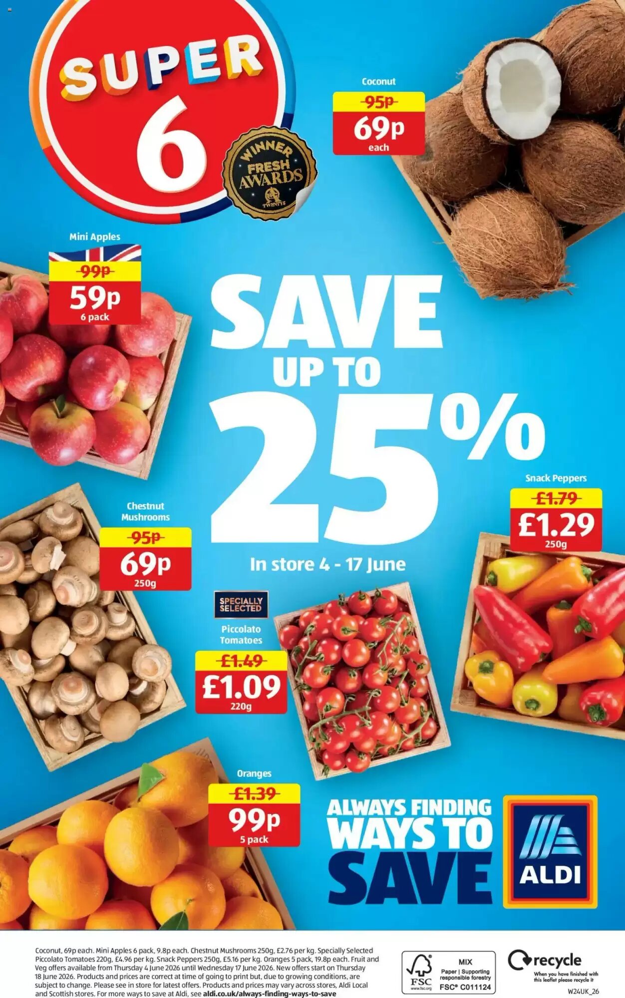 Aldi offers valid from 11/06/2026 - Page 20.
