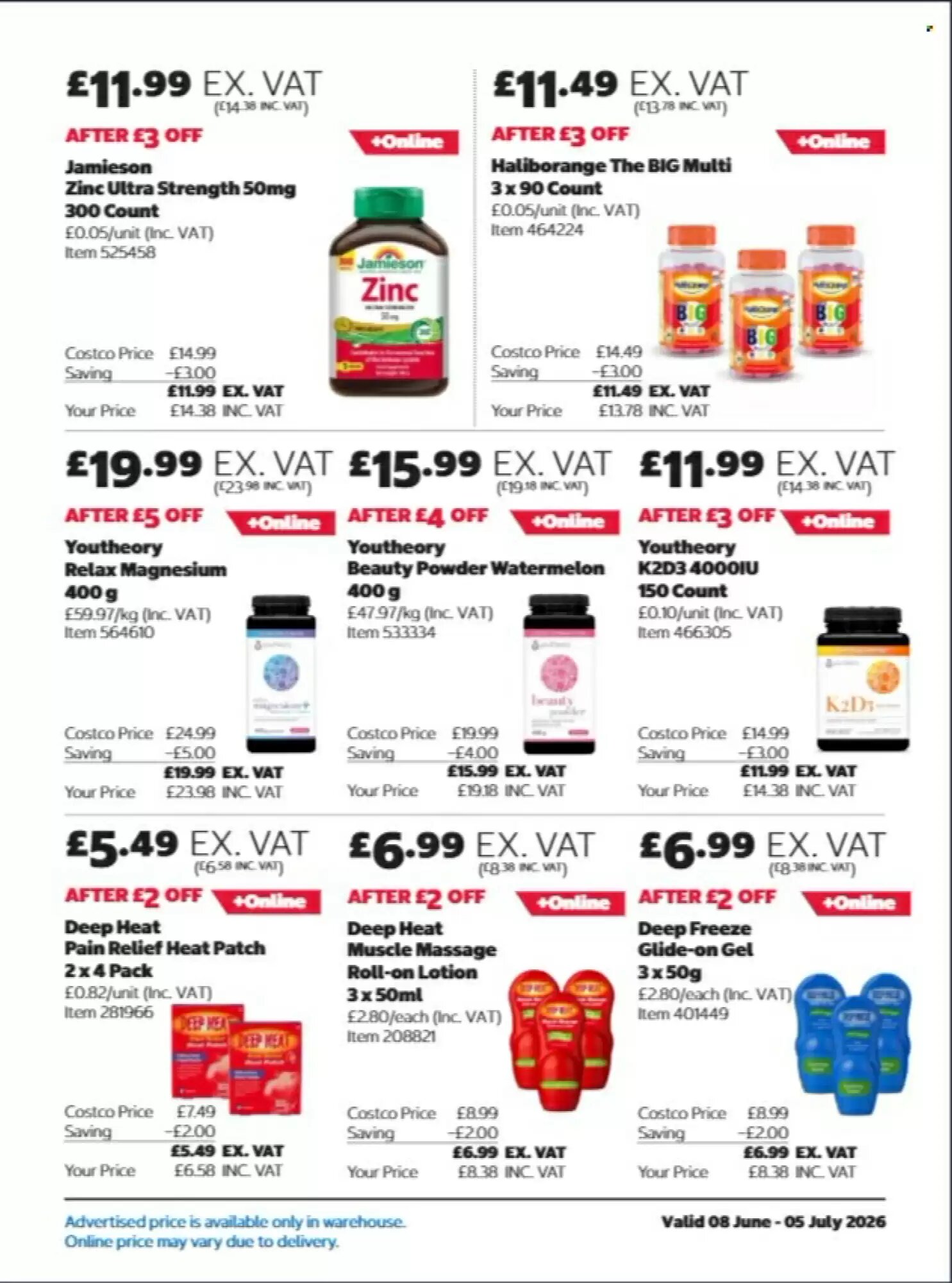 Costco offers valid from 22/06/2026 - Page 29.