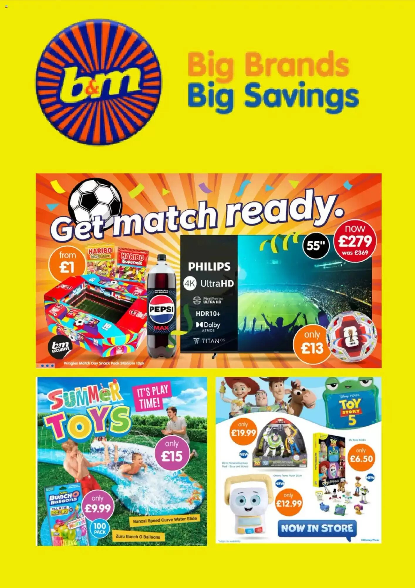 B&M Stores offers valid from 22/06/2026 - Page 1.