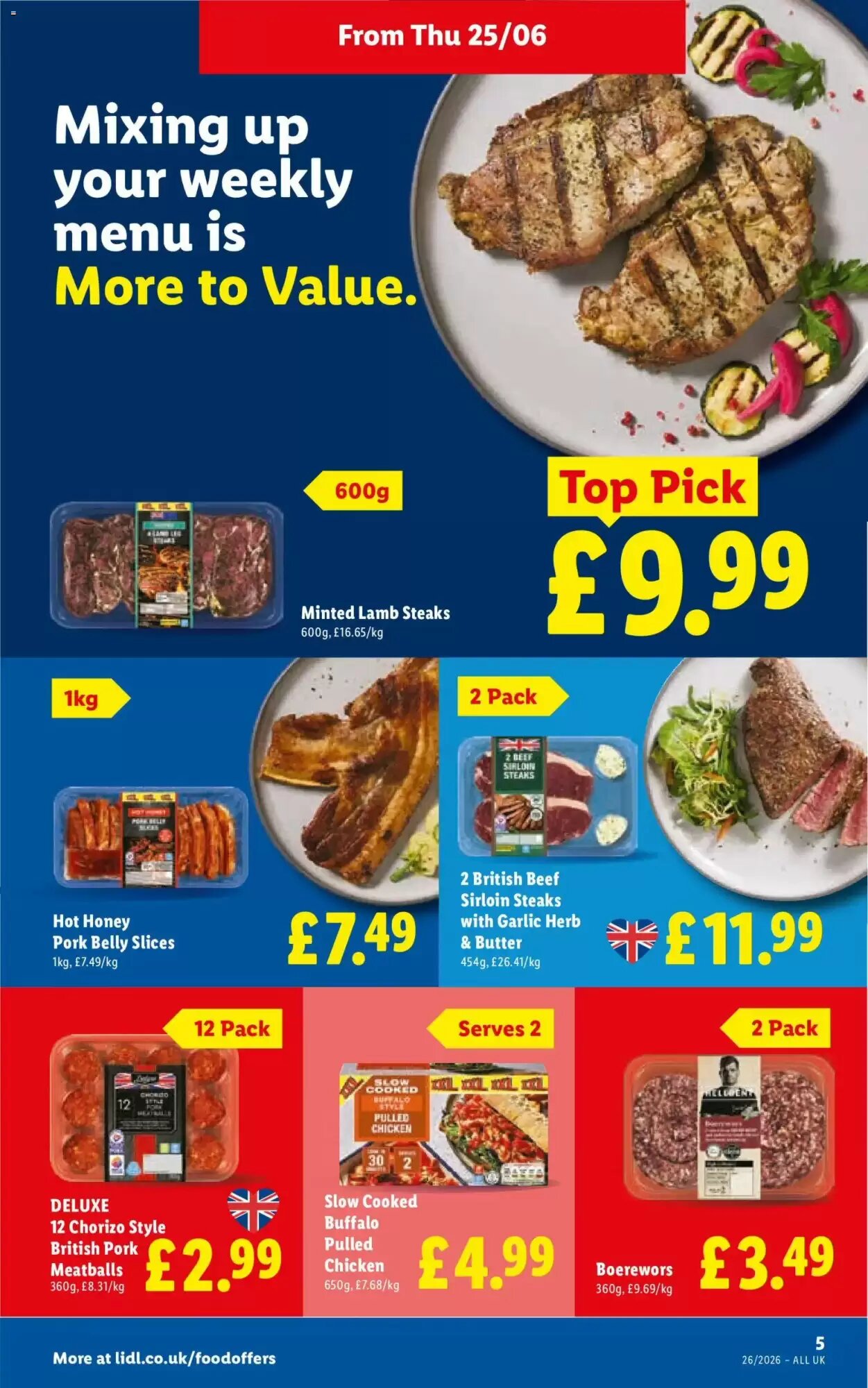 Lidl offers valid from 25/06/2026 - Page 5.