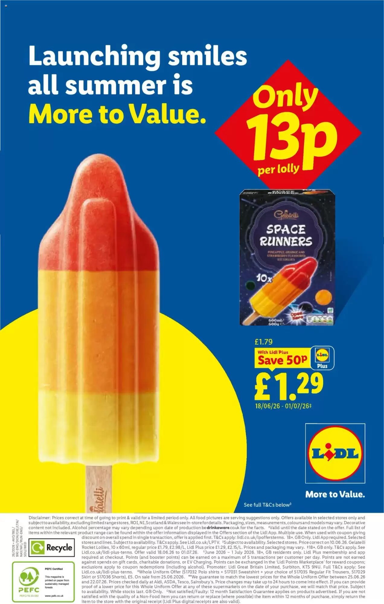 Lidl offers valid from 25/06/2026 - Page 8.