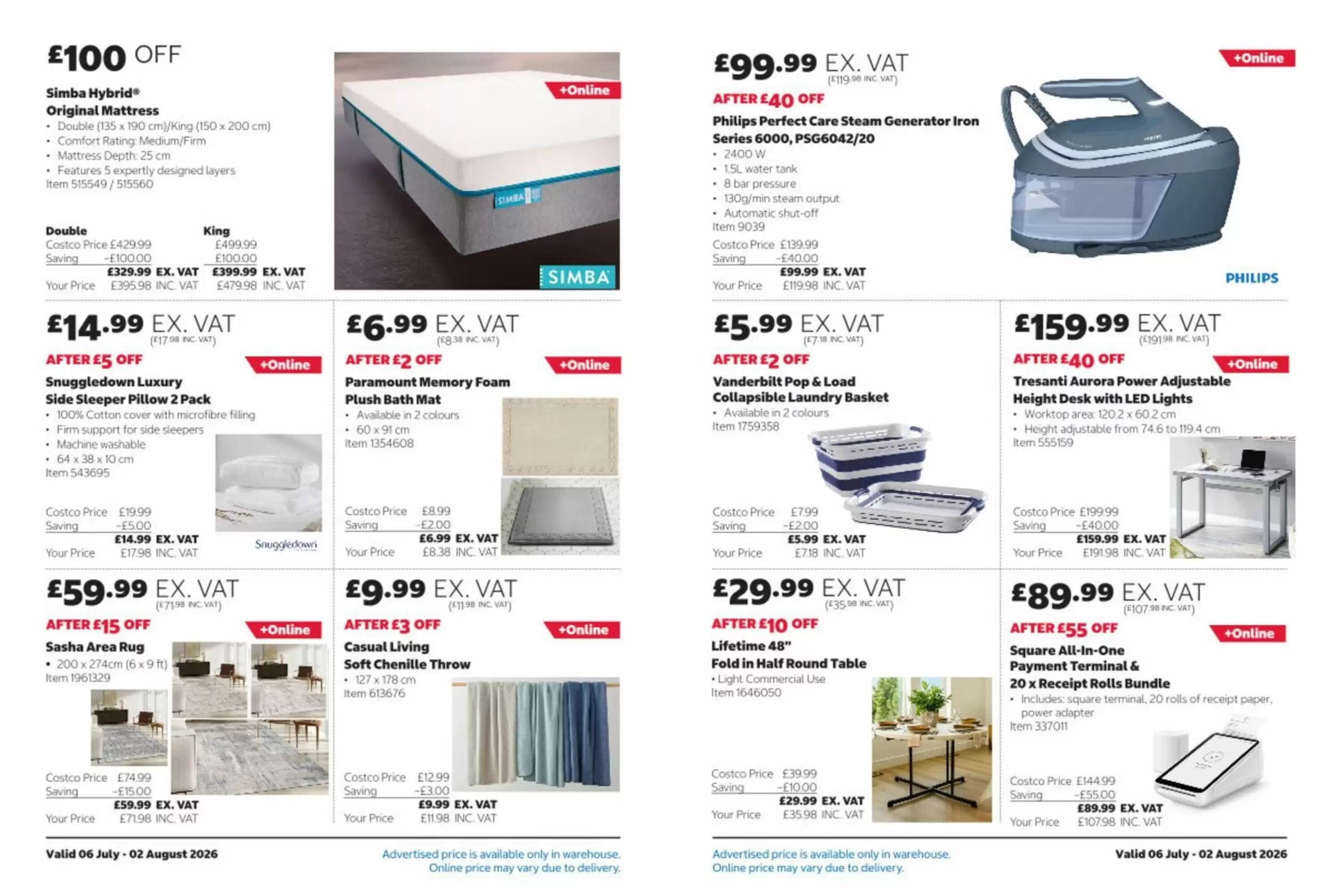 Costco offers valid from 06/07/2026 - Page 4.