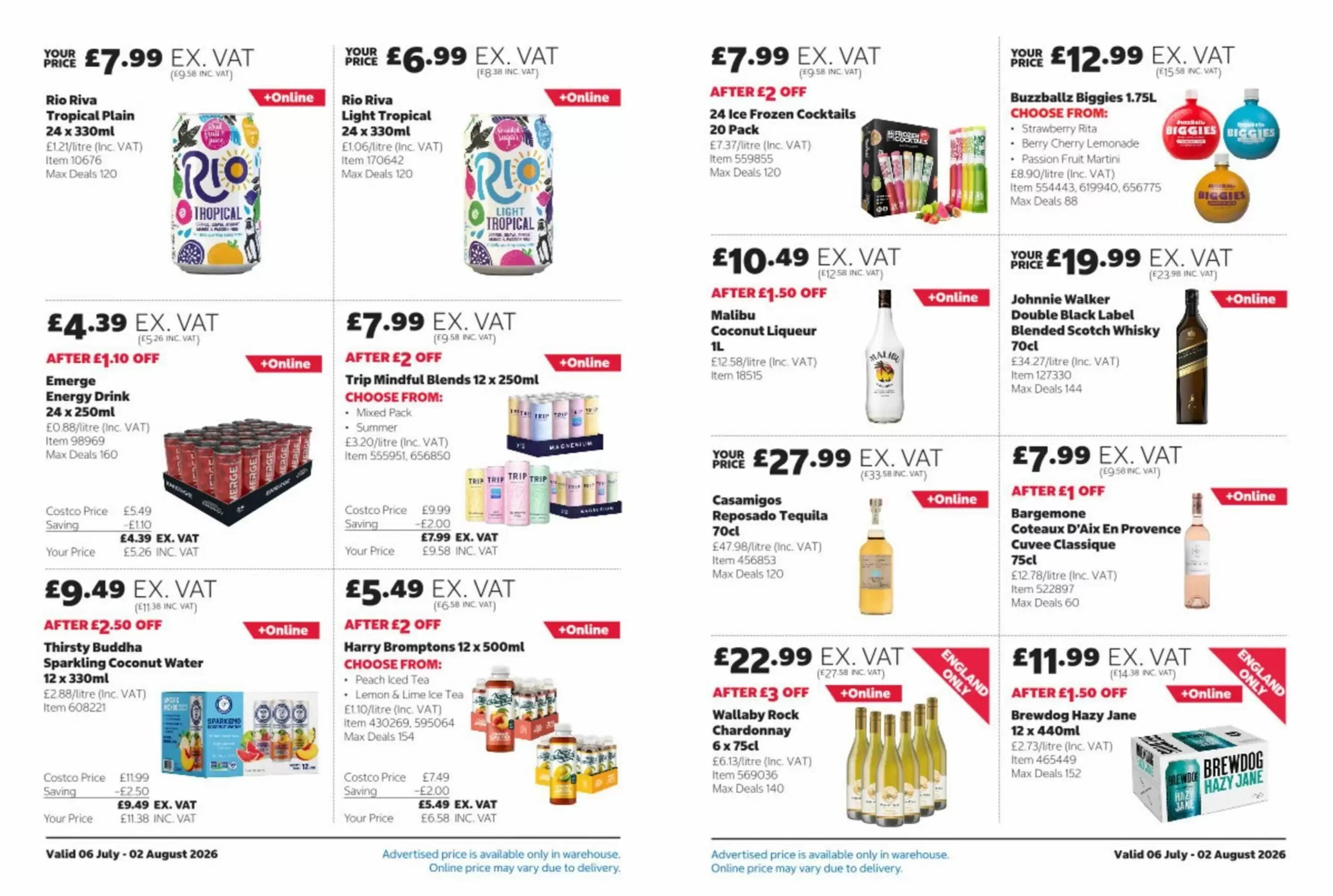 Costco offers valid from 06/07/2026 - Page 8.