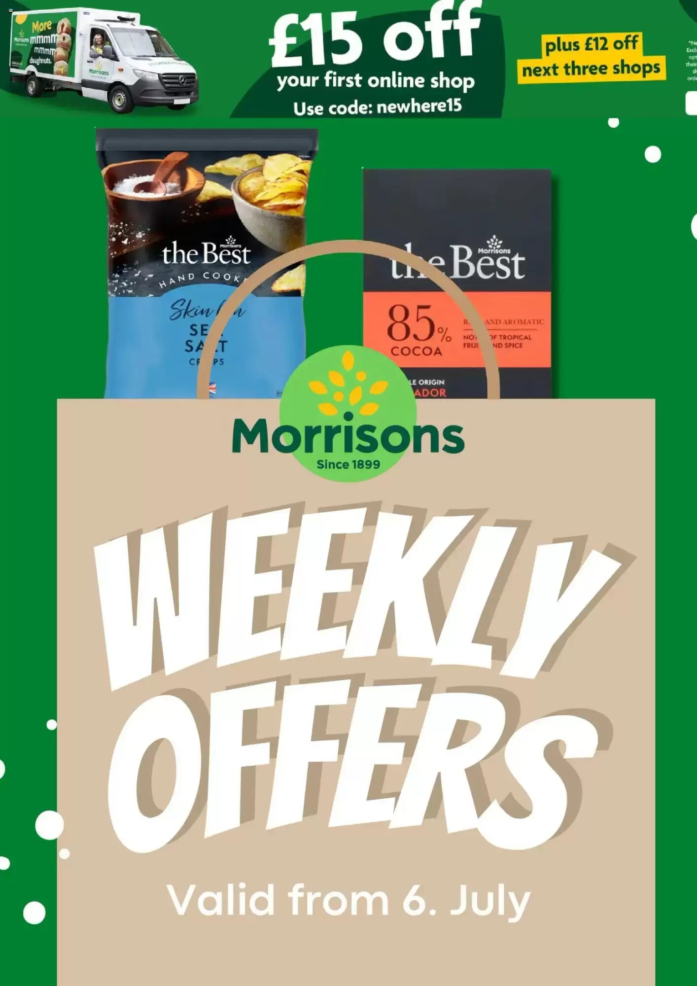 Morrisons offers valid from 06/07/2026 - Page 1.