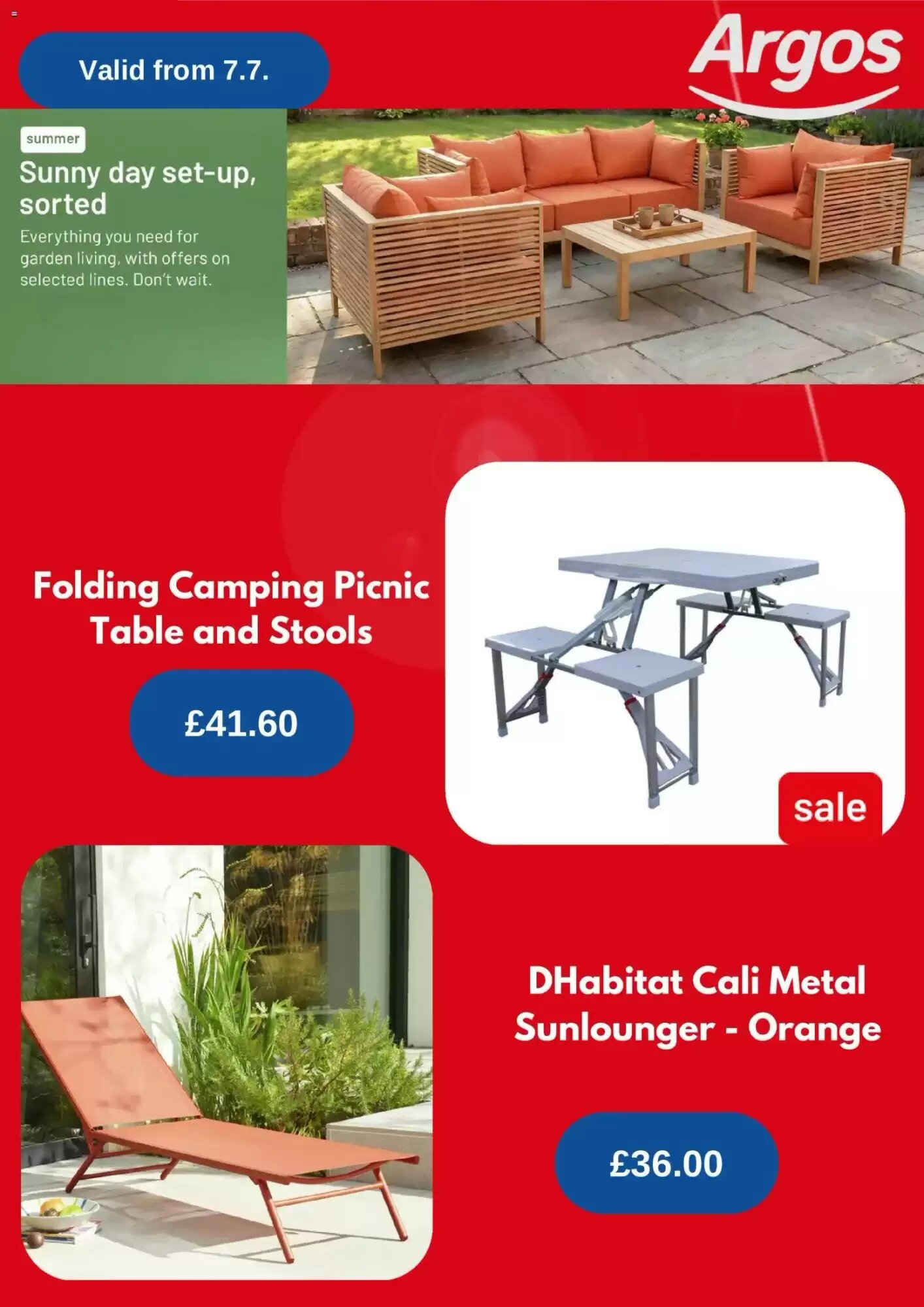 Argos offers valid from 07/07/2026 - Page 2.
