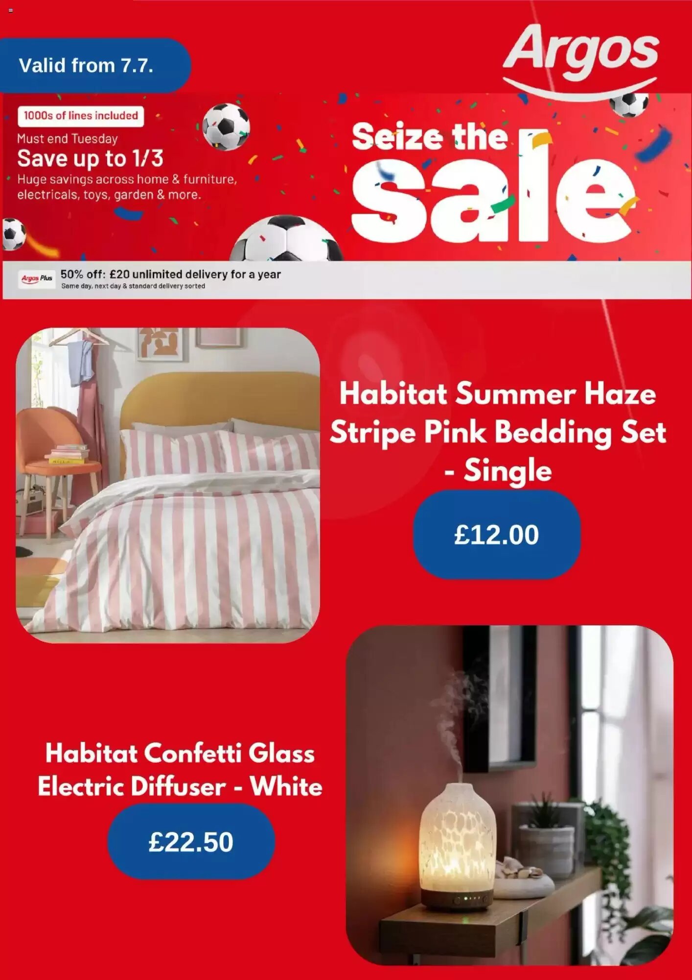 Argos offers valid from 07/07/2026 - Page 3.