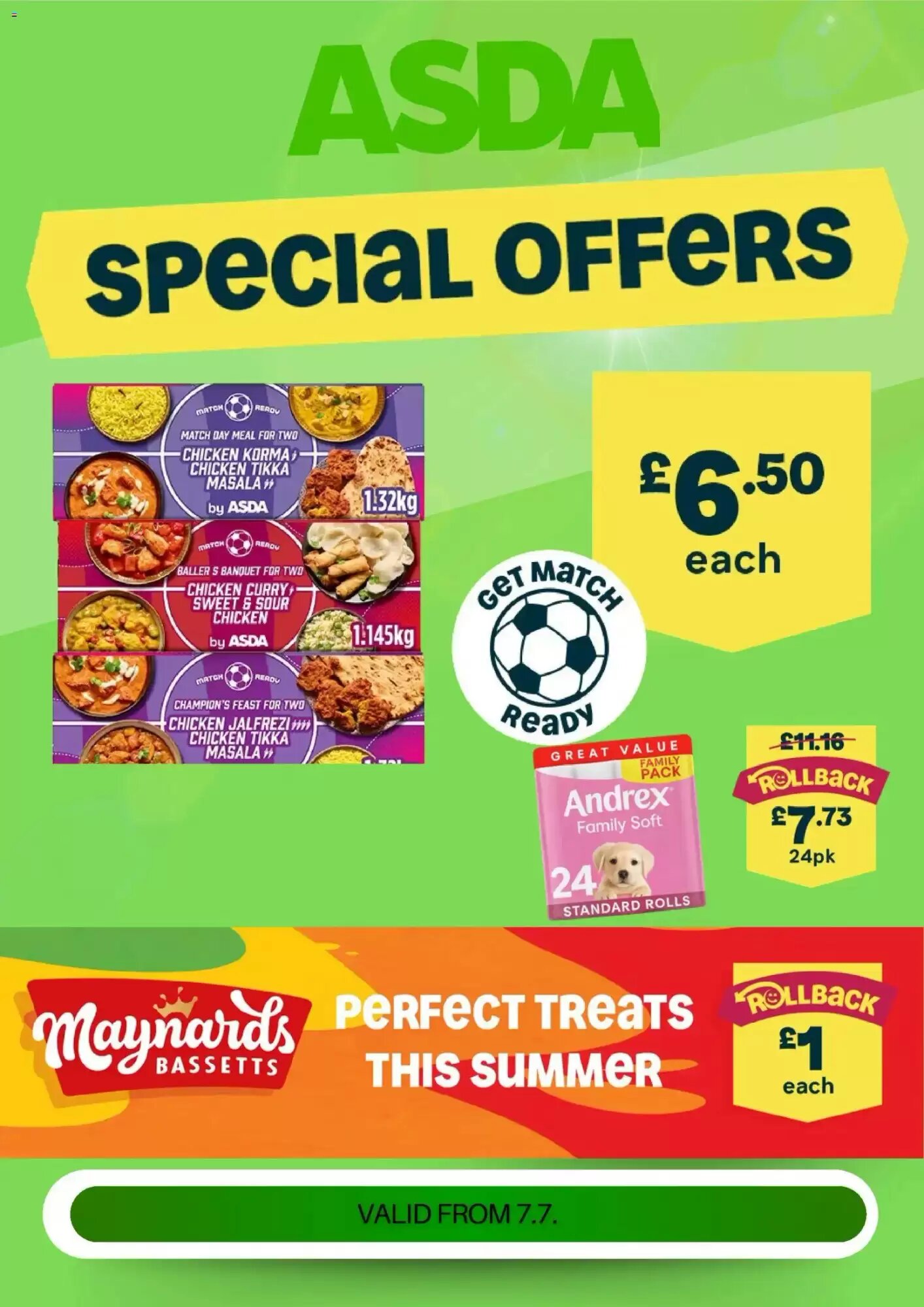 Asda offers valid from 07/07/2026 - Page 1.