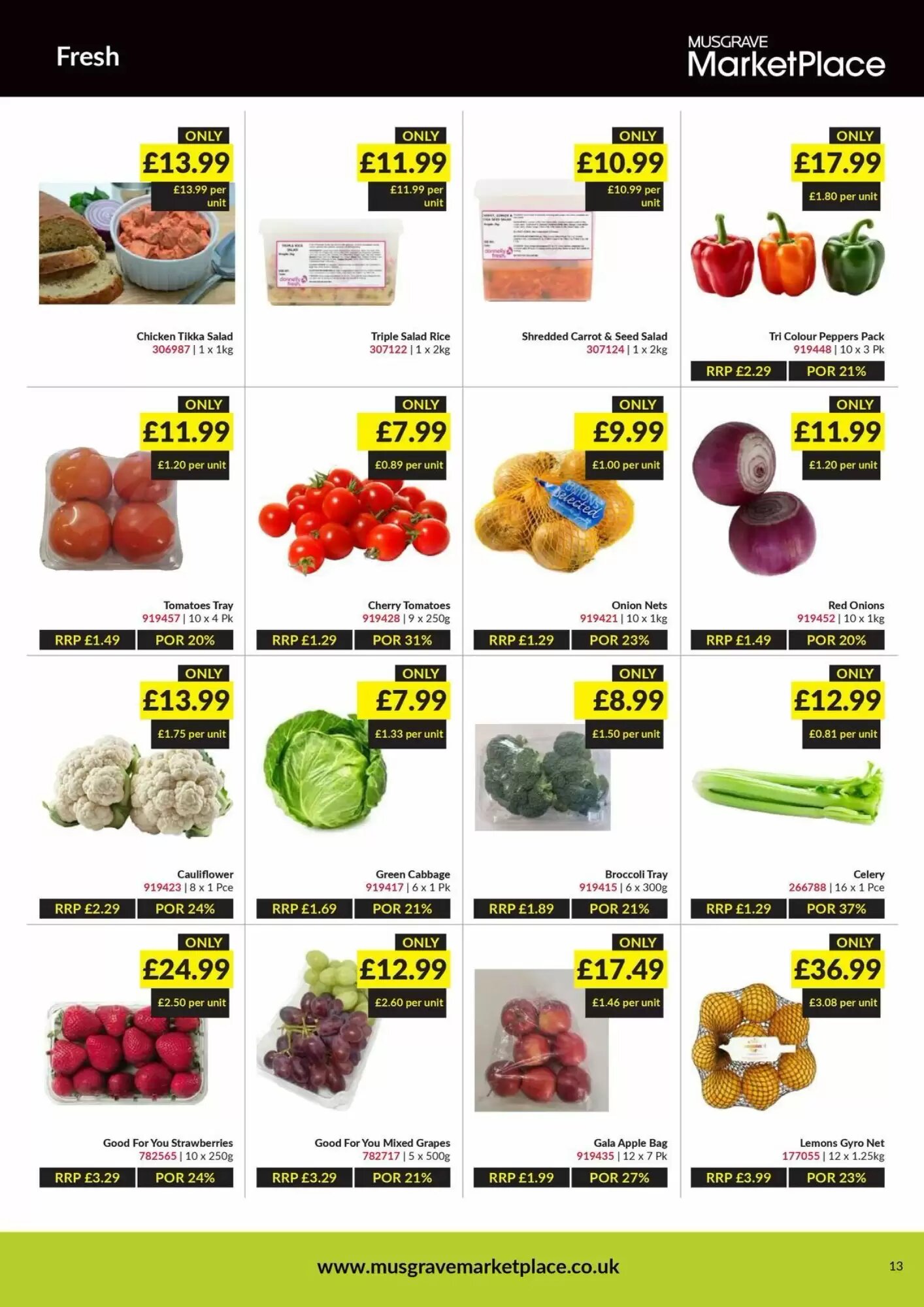 Musgrave MarketPlace offers valid from 13/07/2026 - Page 13.
