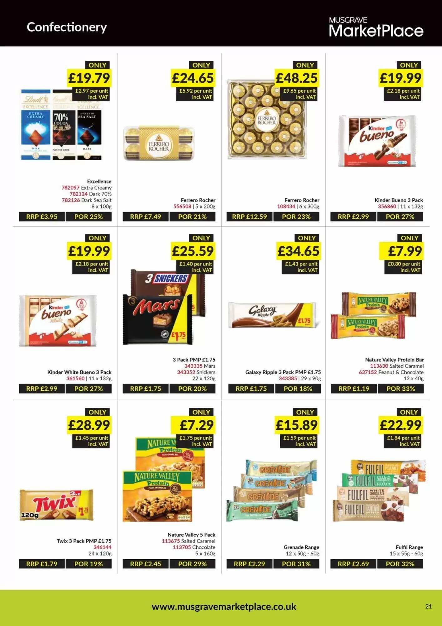 Musgrave MarketPlace offers valid from 13/07/2026 - Page 21.