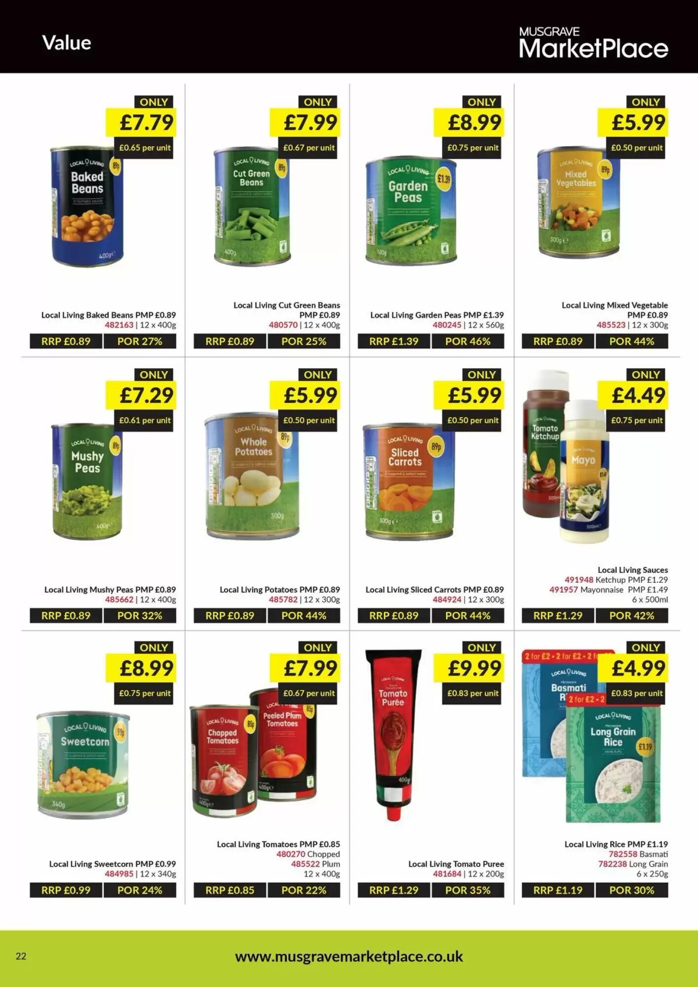 Musgrave MarketPlace offers valid from 13/07/2026 - Page 22.