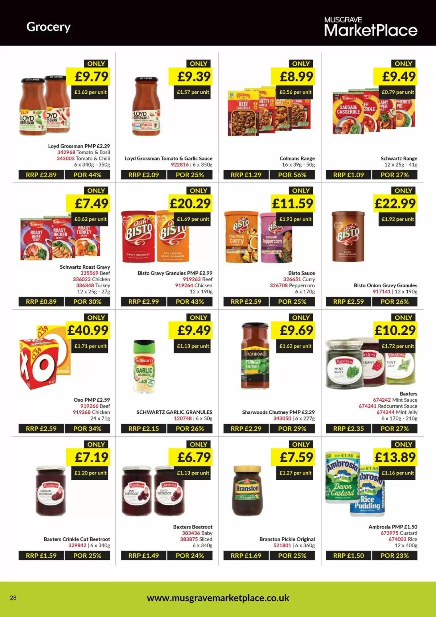 Musgrave MarketPlace offers valid from 13/07/2026 - Page 28.