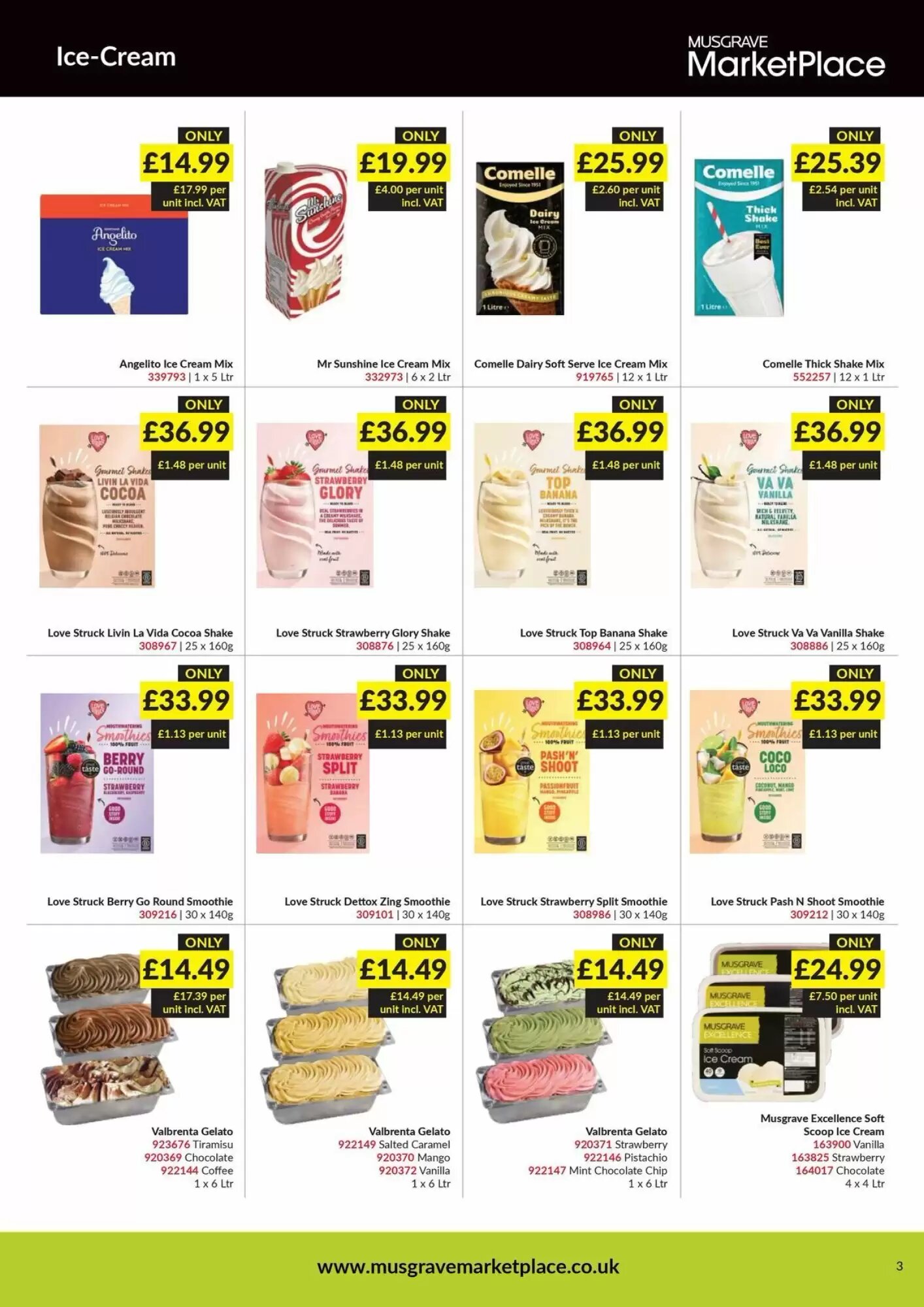 Musgrave MarketPlace offers valid from 13/07/2026 - Page 3.