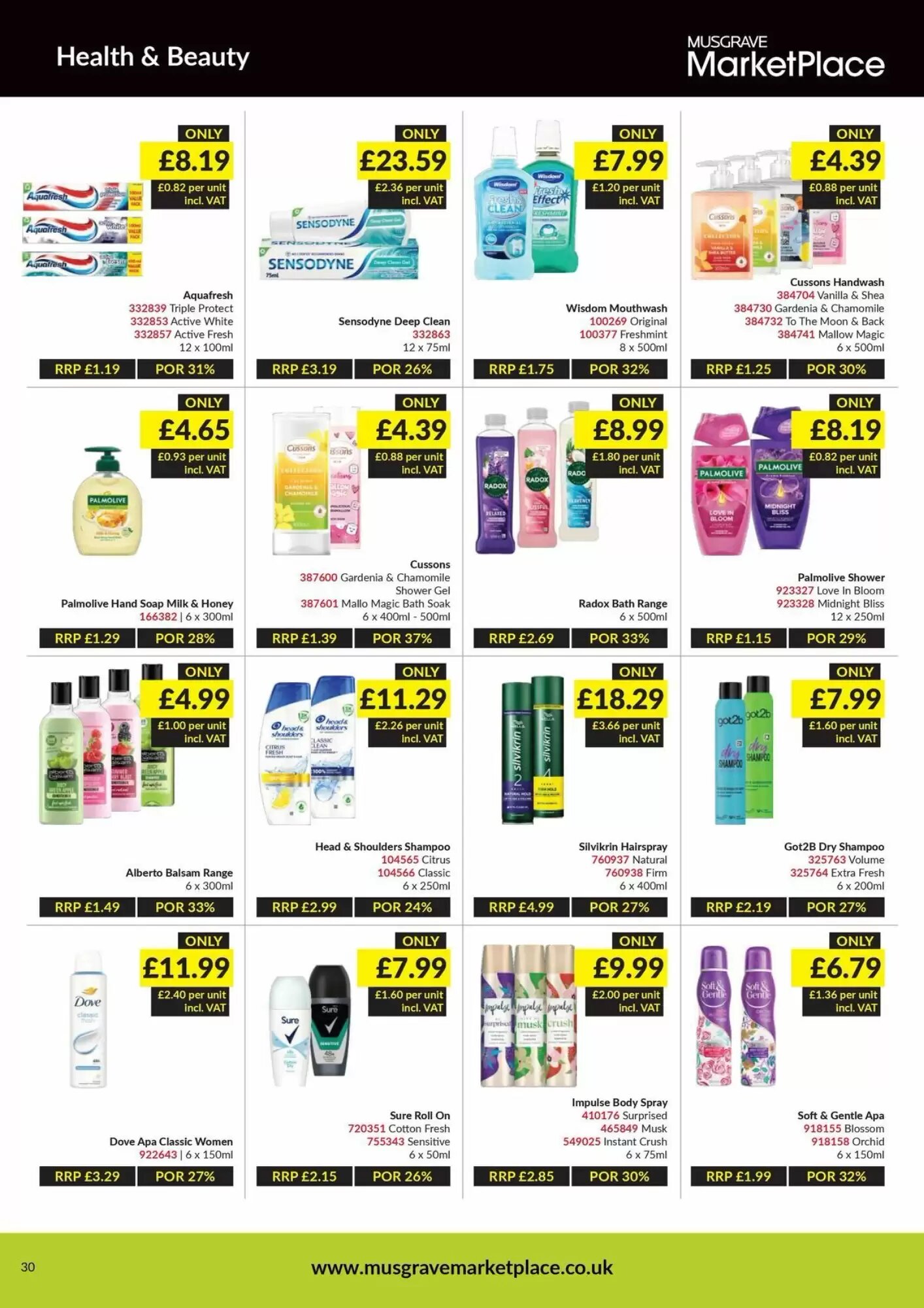Musgrave MarketPlace offers valid from 13/07/2026 - Page 30.