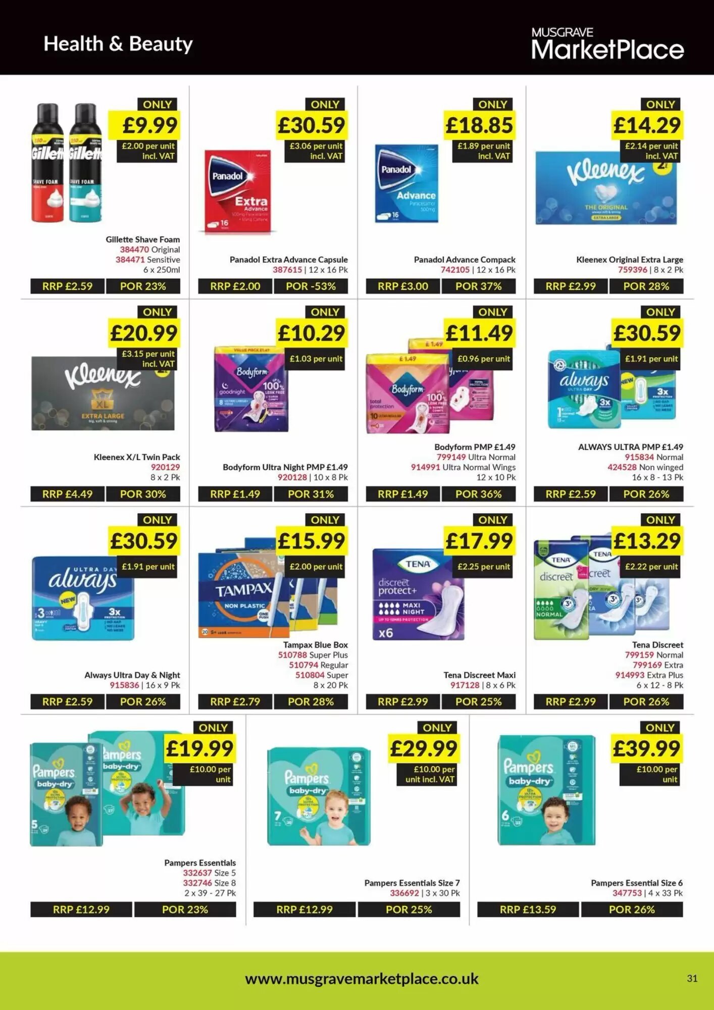Musgrave MarketPlace offers valid from 13/07/2026 - Page 31.