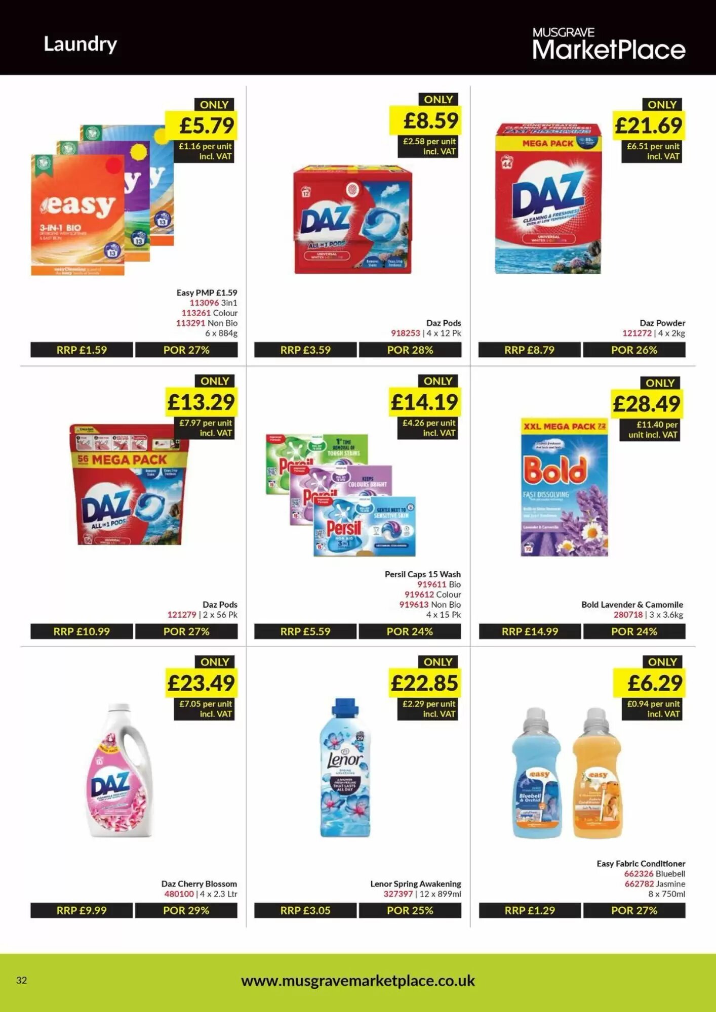 Musgrave MarketPlace offers valid from 13/07/2026 - Page 32.