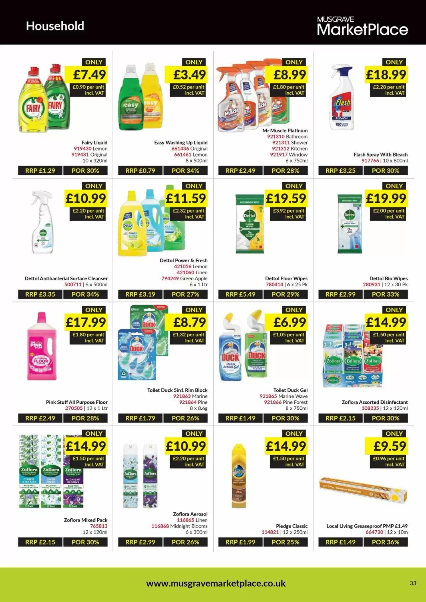 Musgrave MarketPlace offers valid from 13/07/2026 - Page 33.