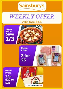 Sainsbury's offers valid from 14/07/2026