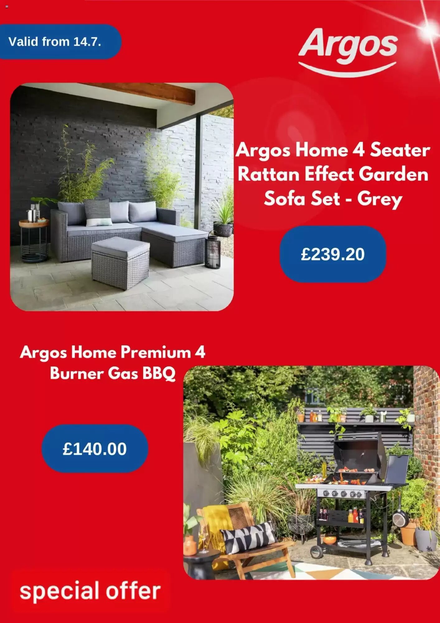 Argos offers valid from 14/07/2026 - Page 3.