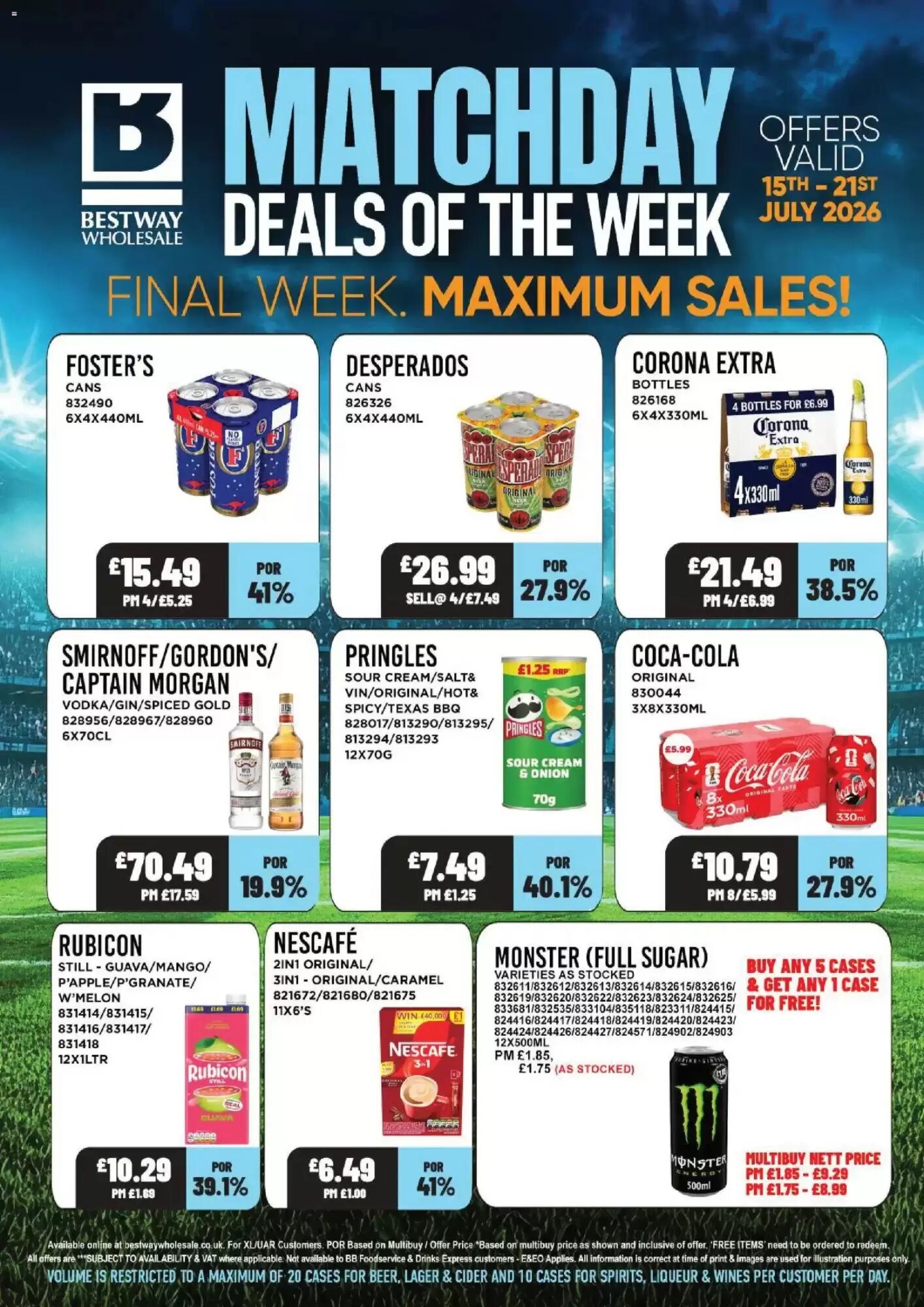 Bestway offers valid from 15/07/2026 - Page 1.