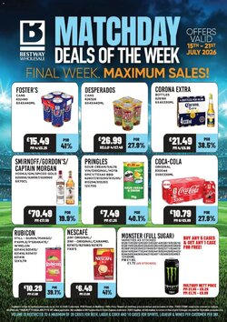 Bestway offers valid from 15/07/2026