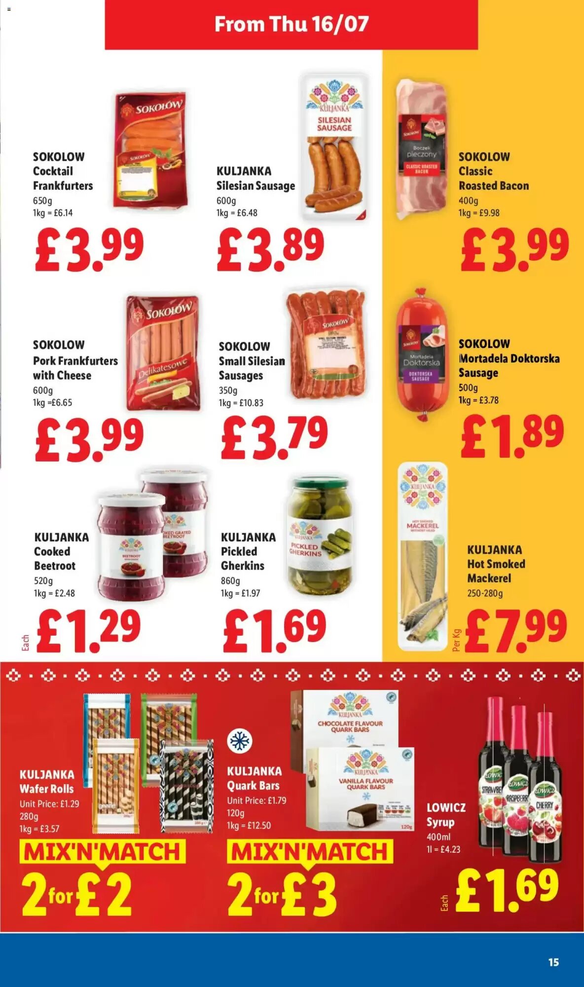 Lidl offers valid from 16/07/2026 - Page 15.