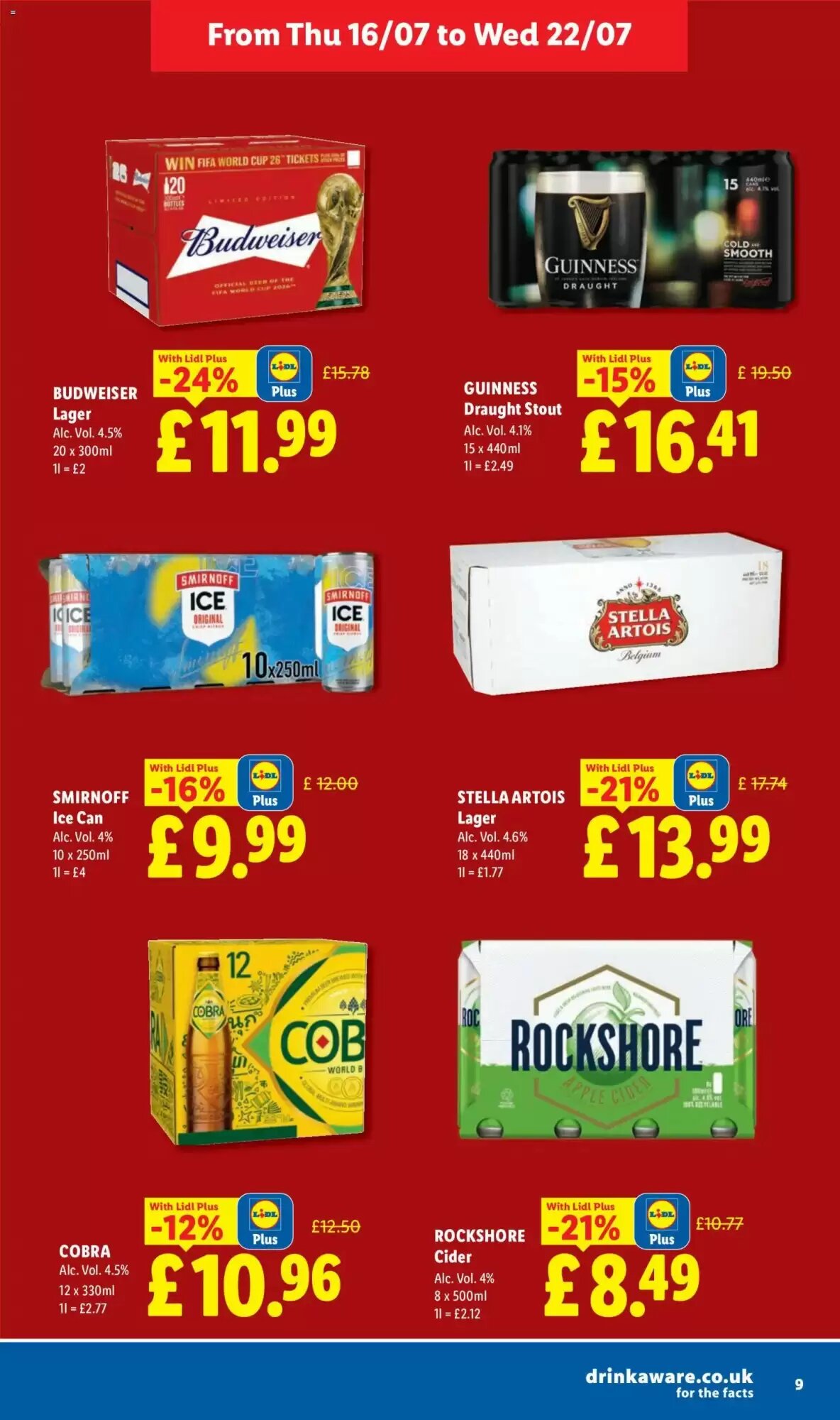 Lidl offers valid from 16/07/2026 - Page 9.