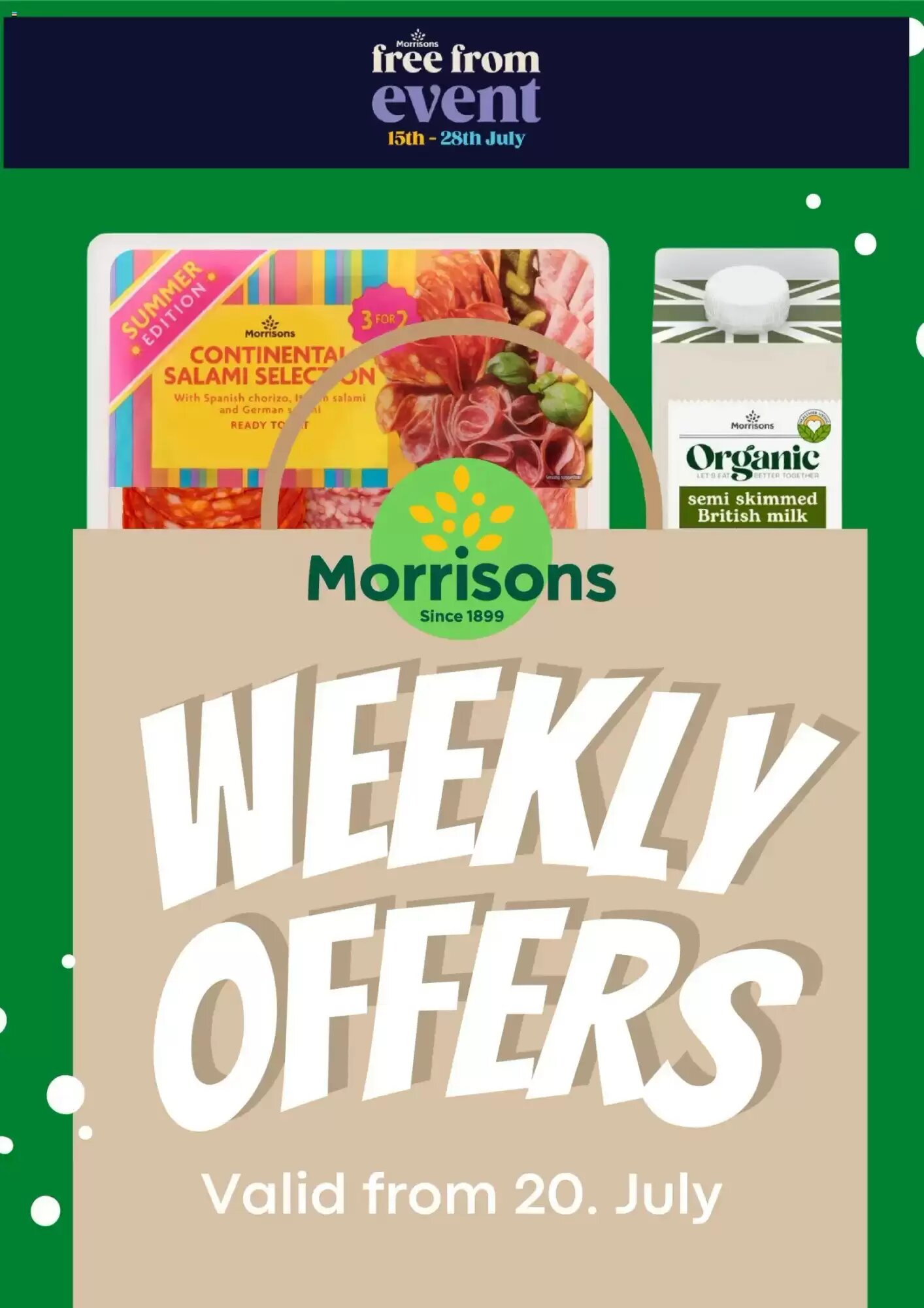Morrisons offers valid from 20/07/2026 - Page 1.