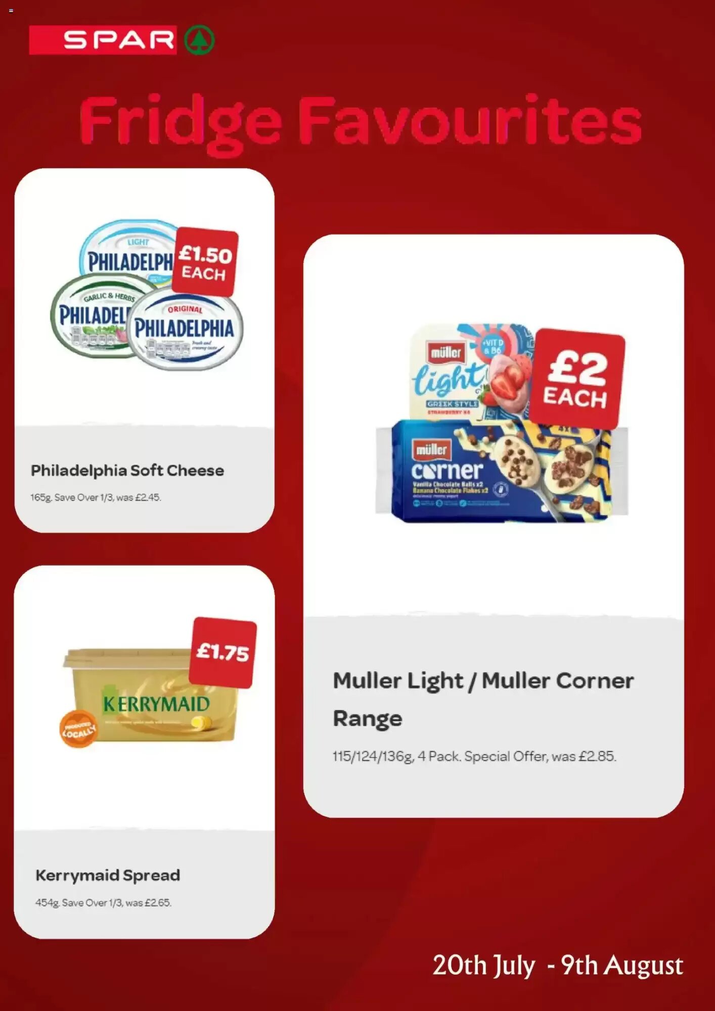 Spar offers valid from 20/07/2026 - Page 3.