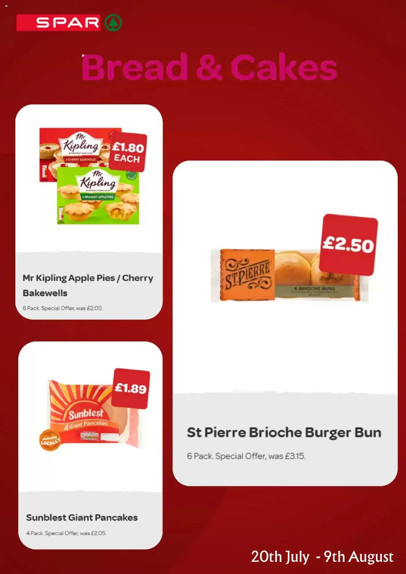 Spar offers valid from 20/07/2026 - Page 4.