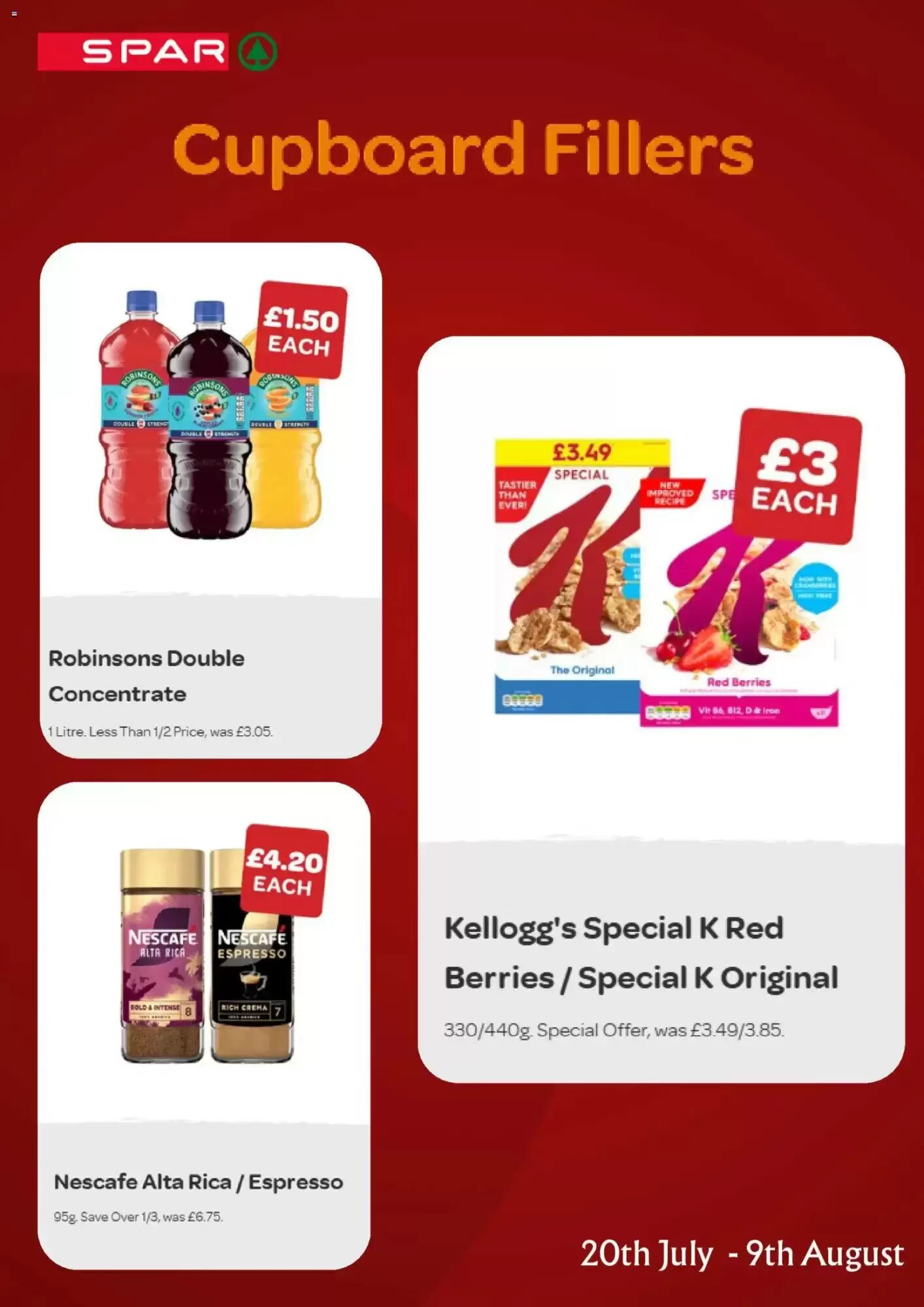 Spar offers valid from 20/07/2026 - Page 5.