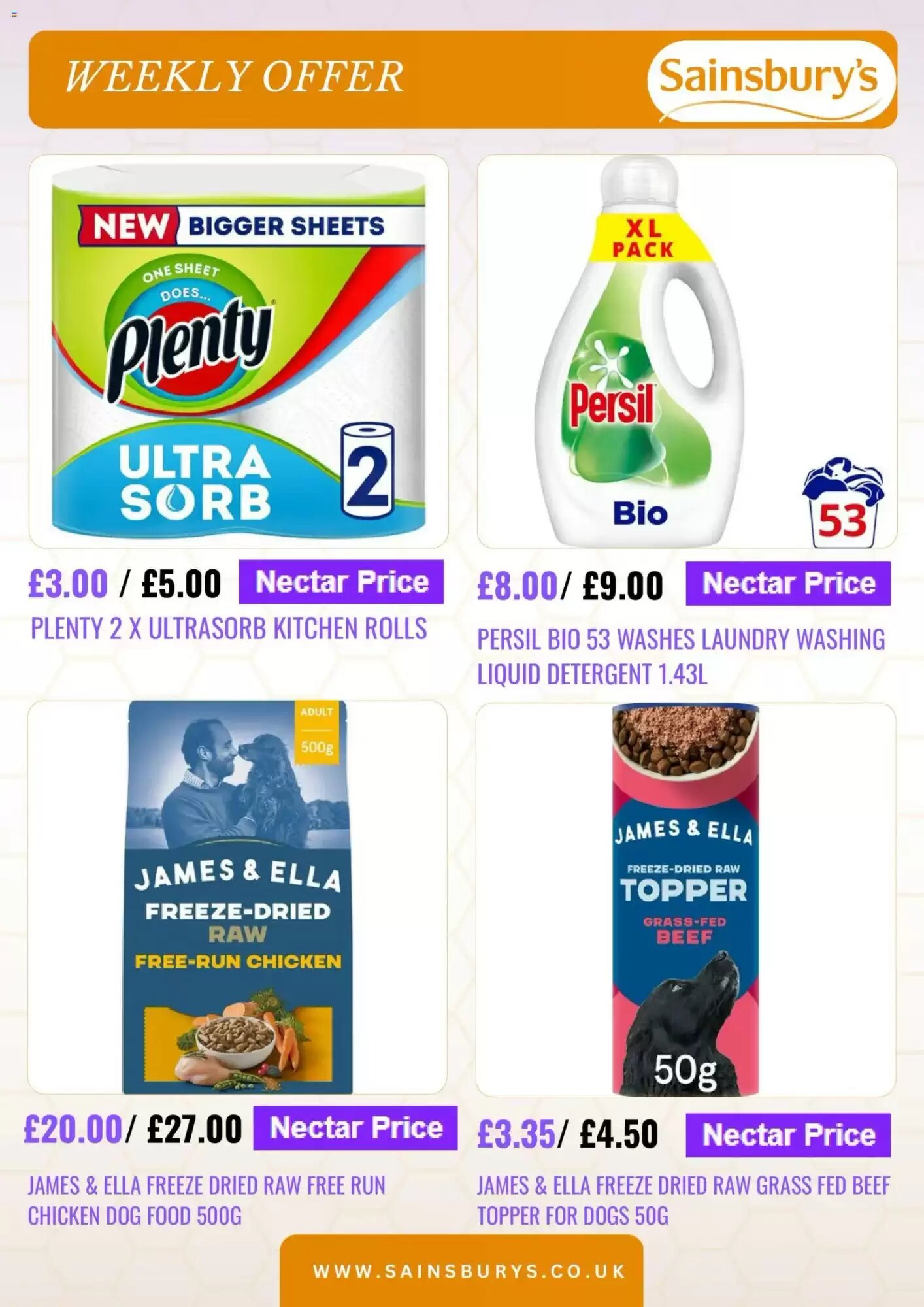 Sainsbury's offers valid from 21/07/2026 - Page 5.