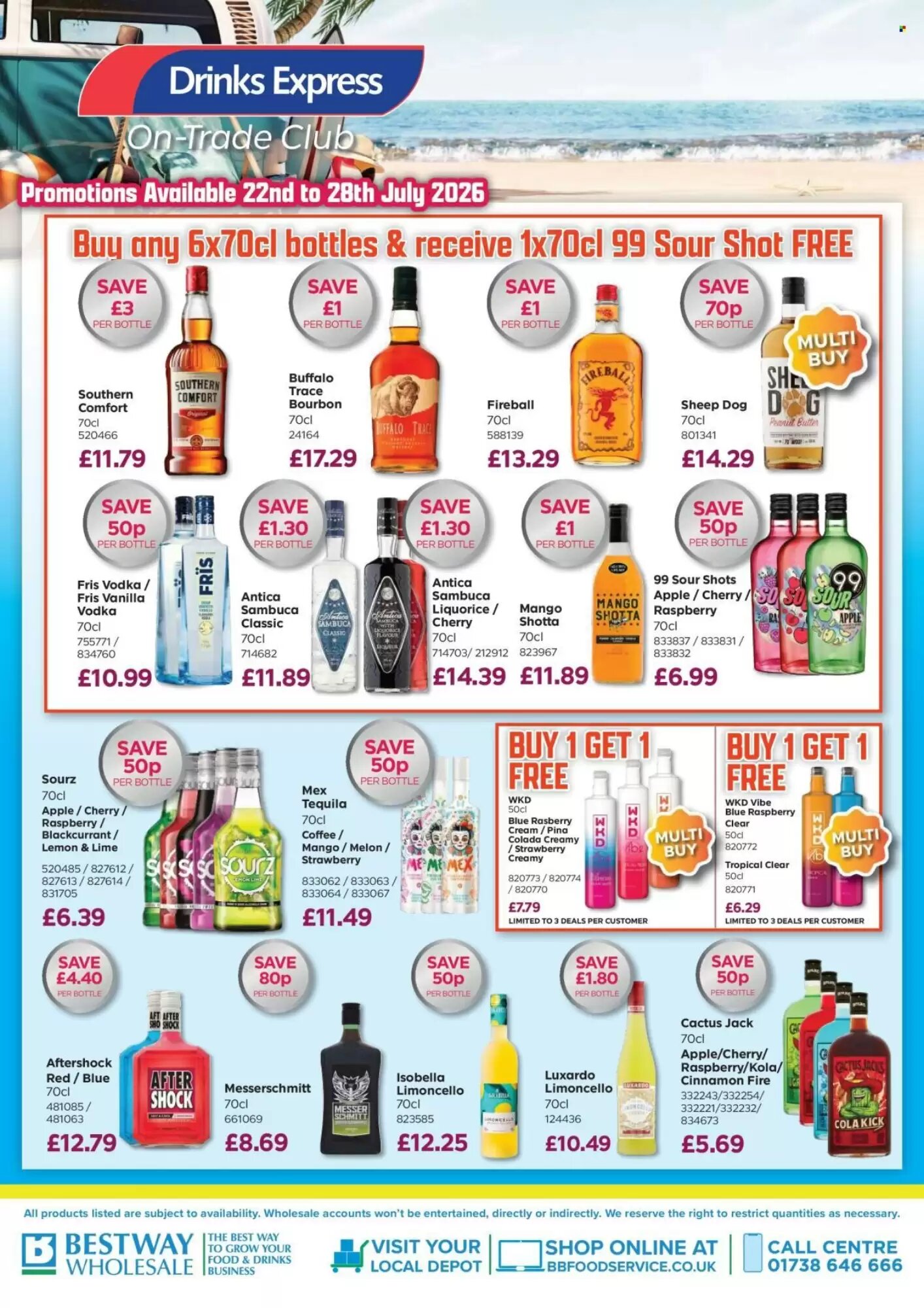 Bestway offers valid from 22/07/2026 - Page 3.