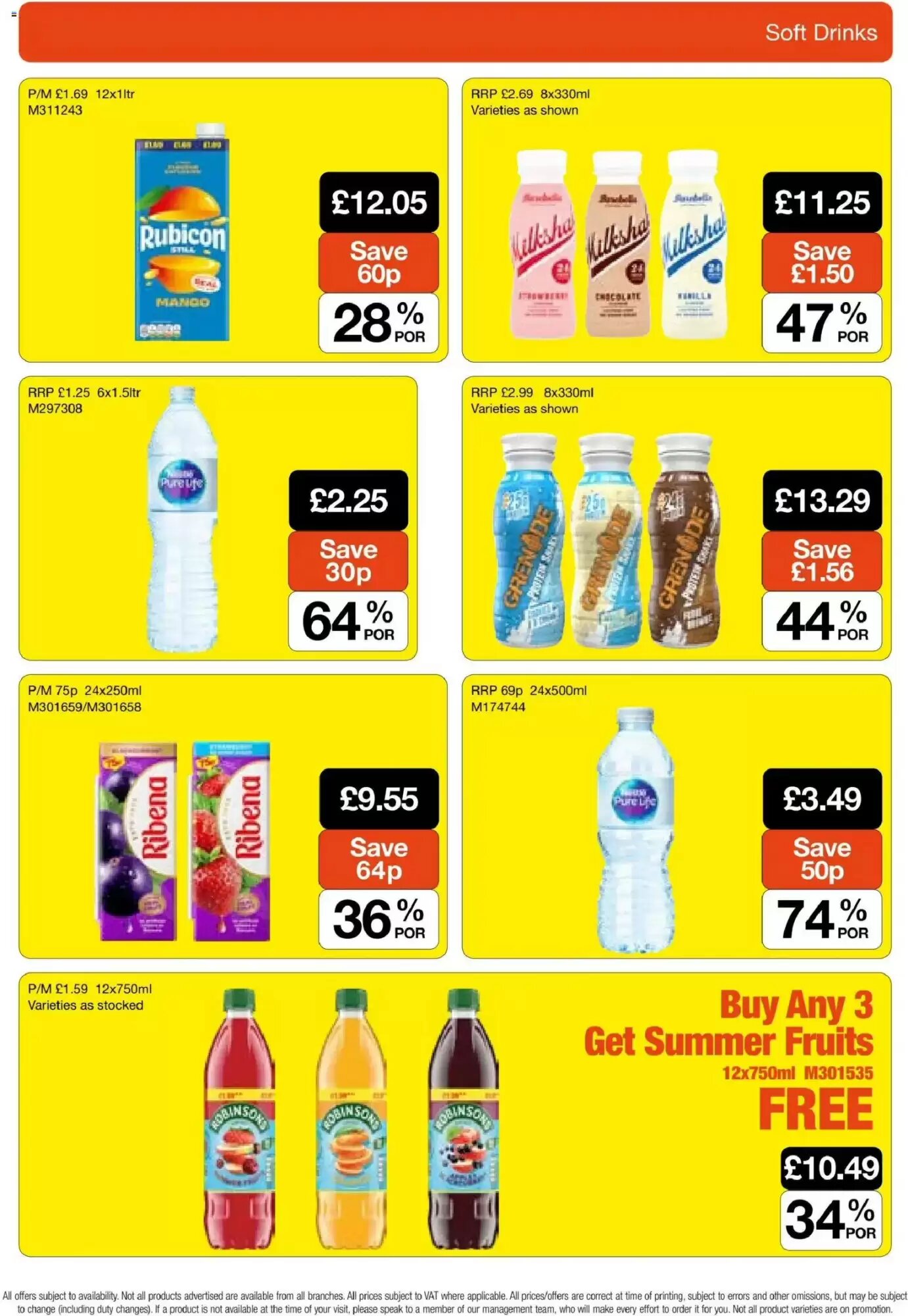 Booker Wholesale offers valid from 22/07/2026 - Page 3.