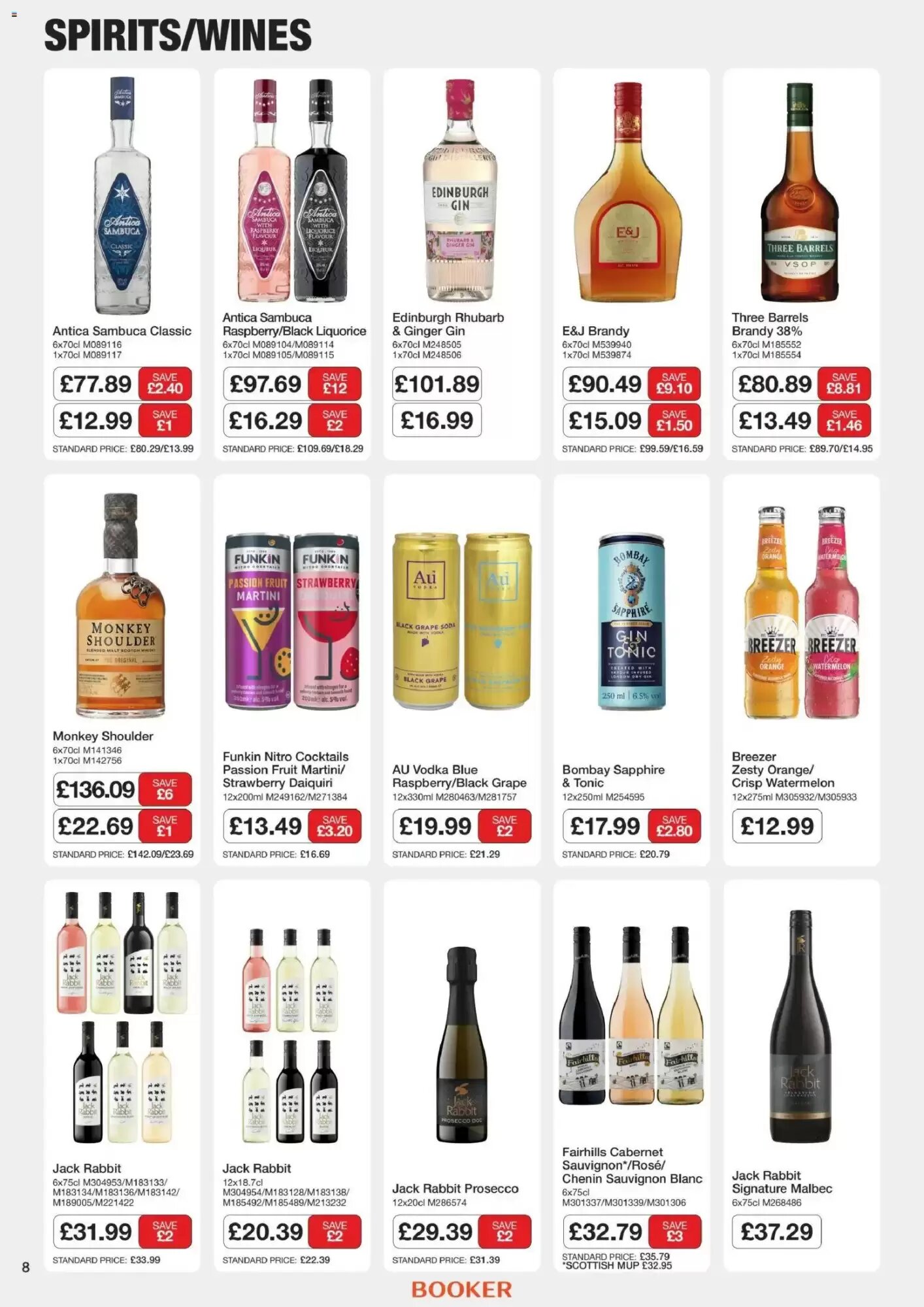 Booker Wholesale offers valid from 22/07/2026 - Page 8.