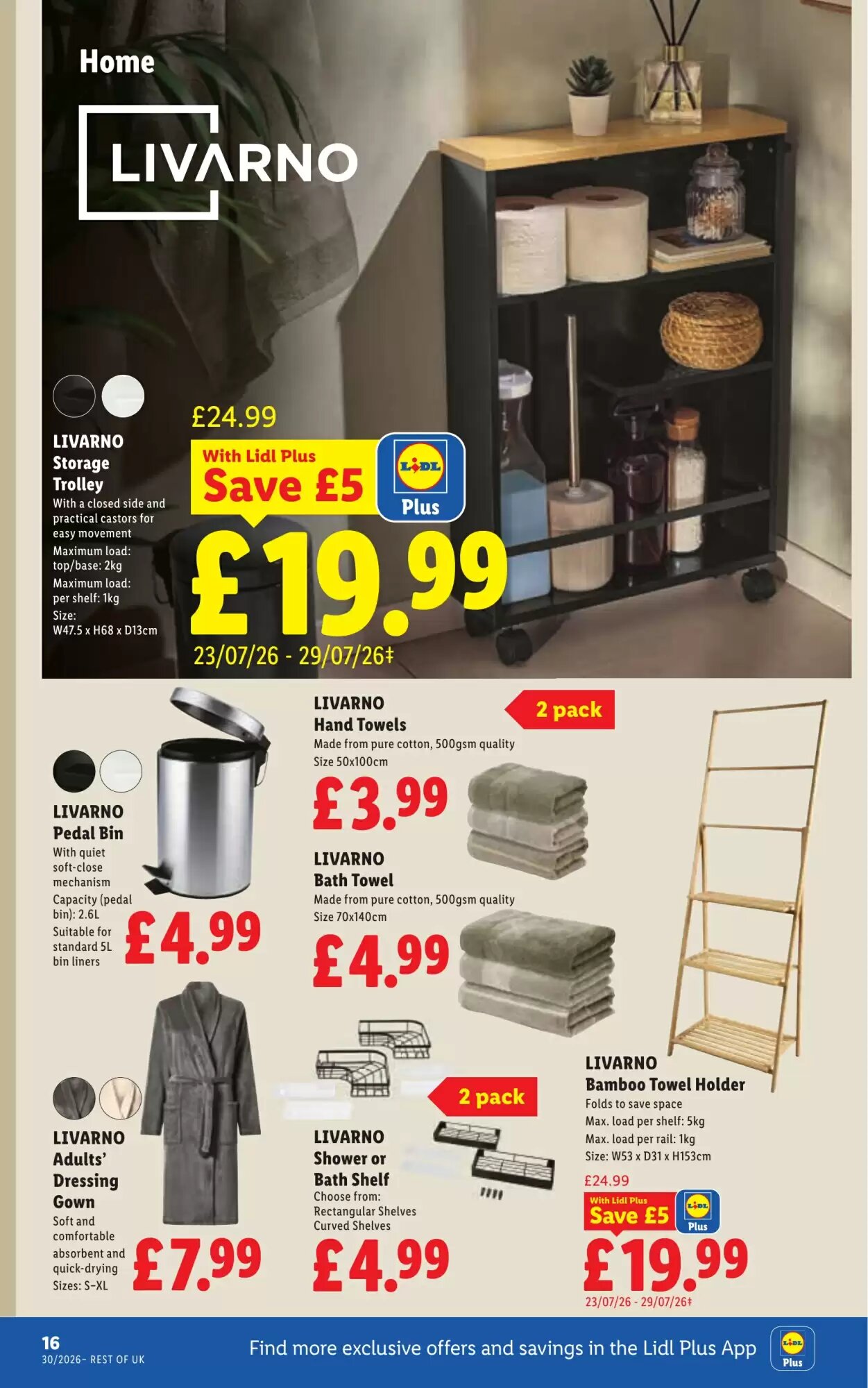Lidl offers valid from 23/07/2026 - Page 18.