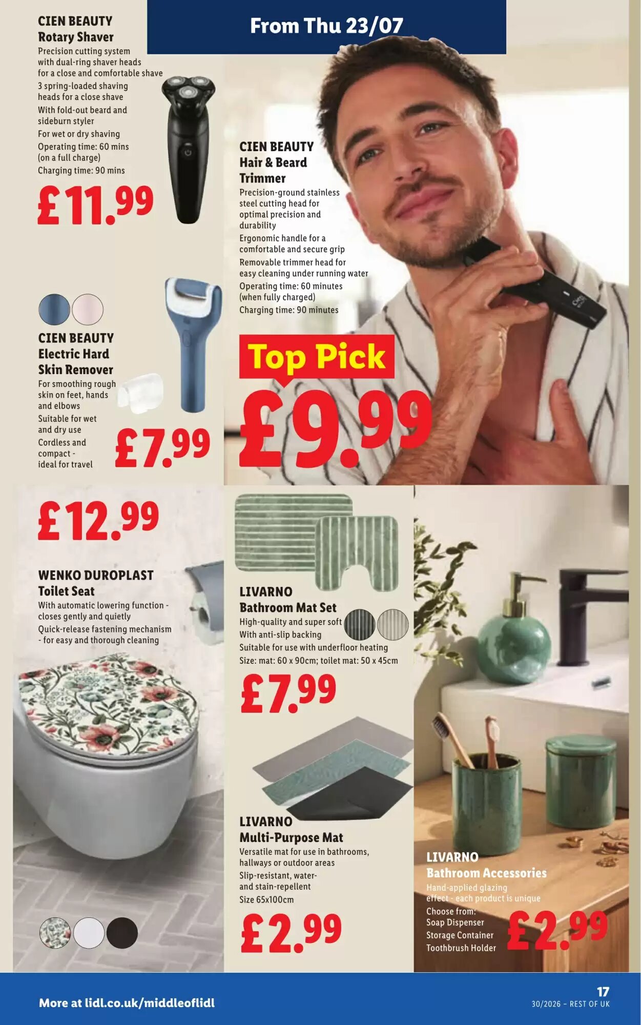 Lidl offers valid from 23/07/2026 - Page 19.
