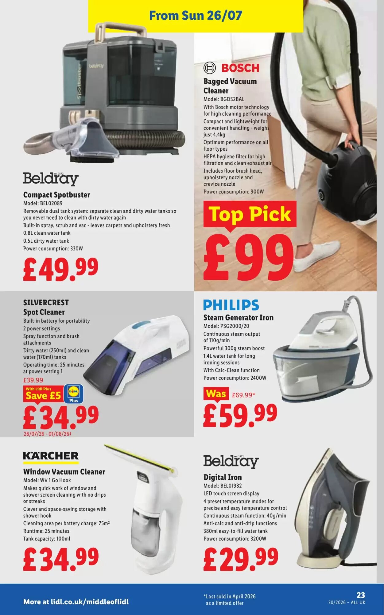 Lidl offers valid from 23/07/2026 - Page 25.