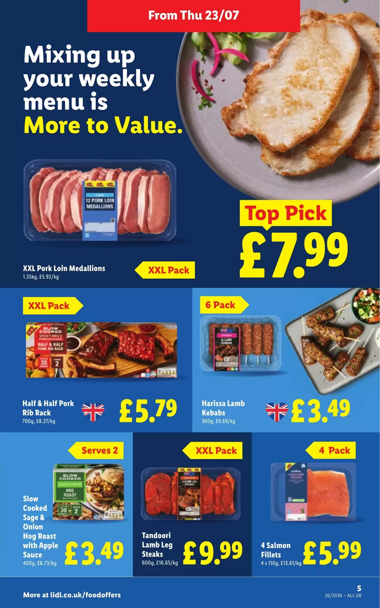 Lidl offers valid from 23/07/2026 - Page 5.