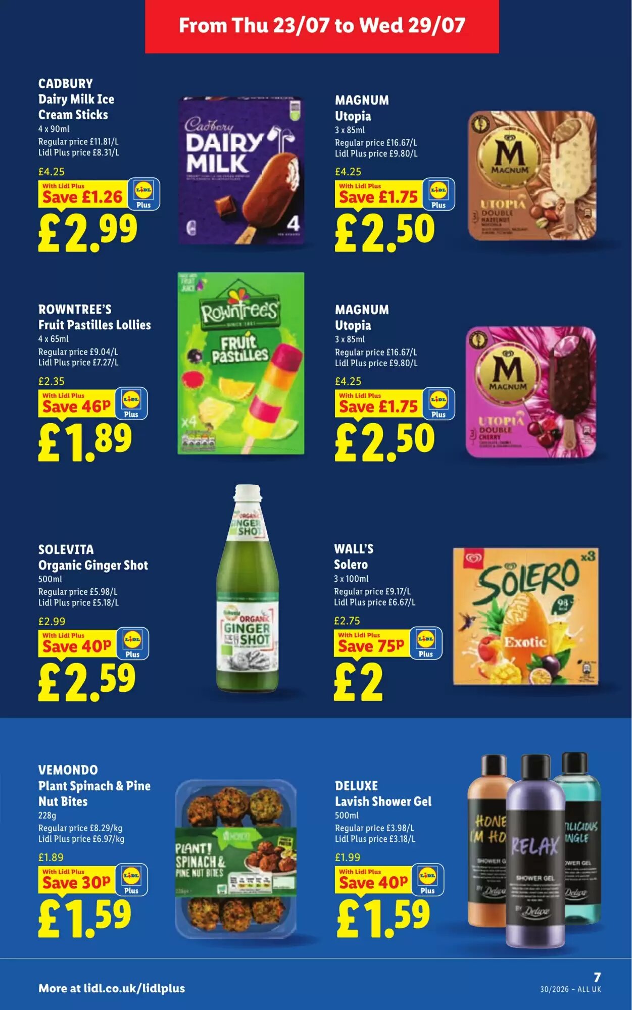 Lidl offers valid from 23/07/2026 - Page 7.