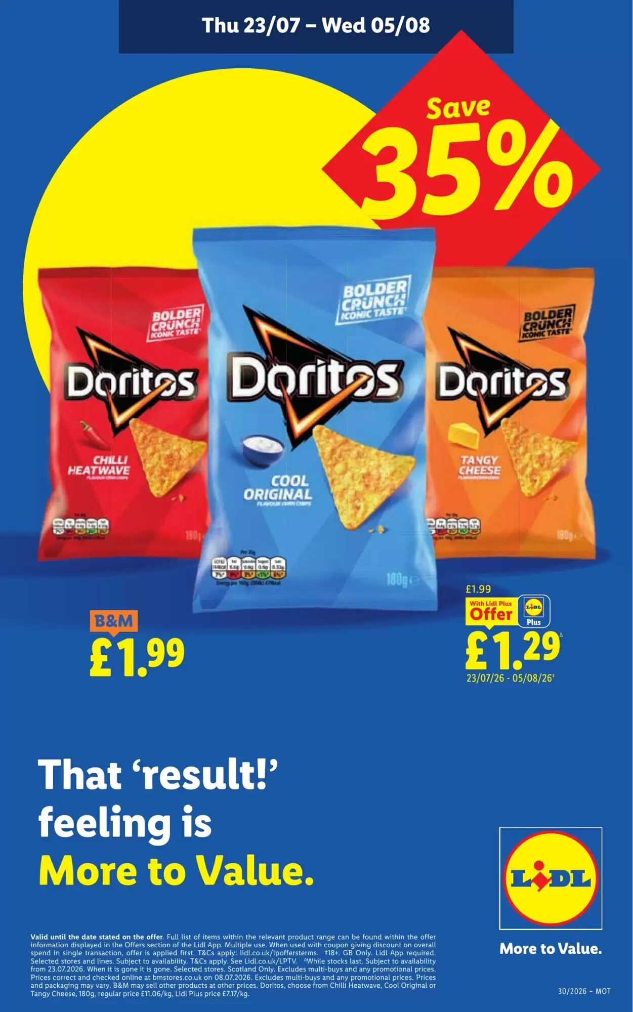 Lidl offers valid from 23/07/2026 - Page 8.