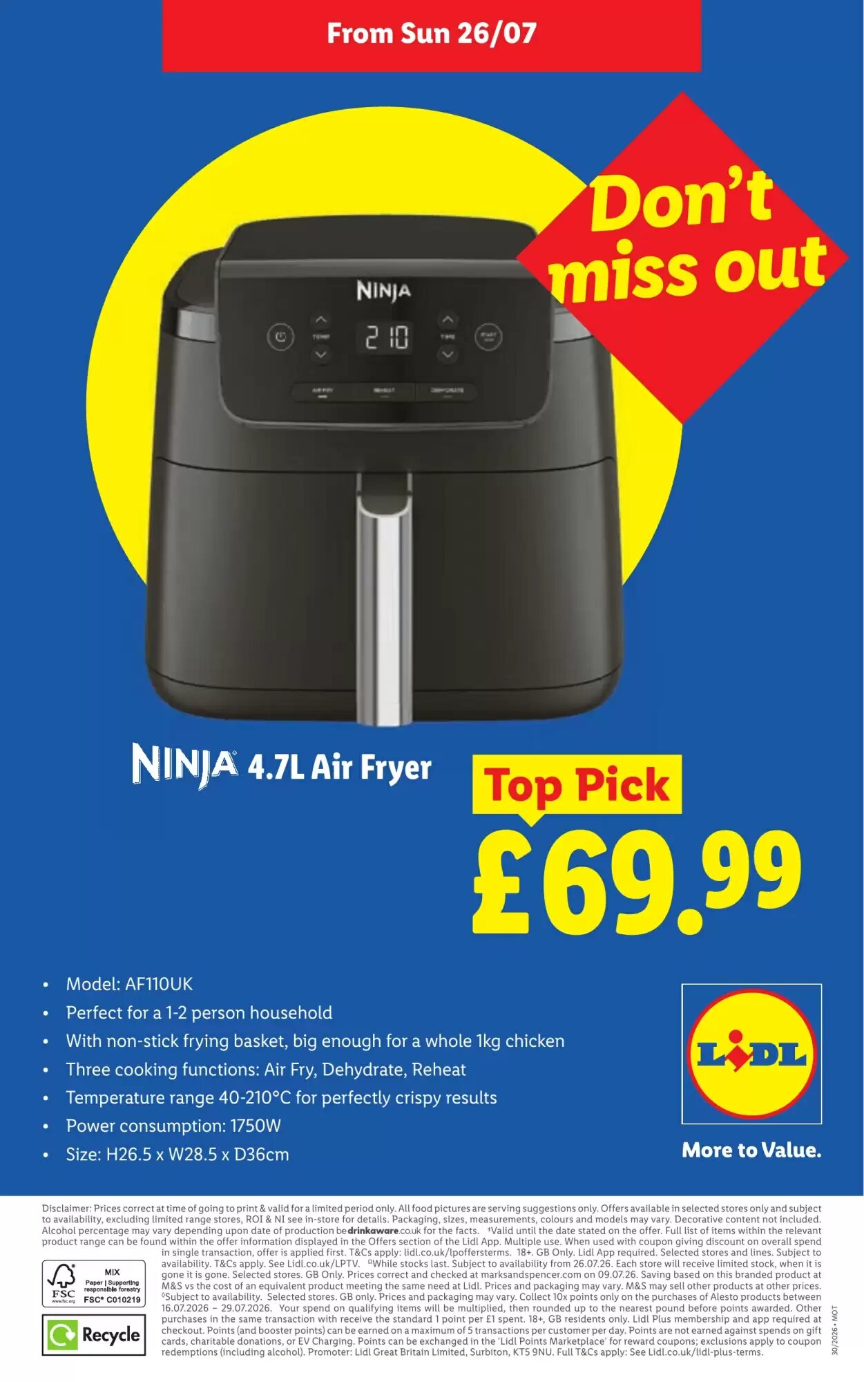 Lidl offers valid from 23/07/2026 - Page 9.