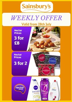 Sainsbury's offers valid from 28/07/2026