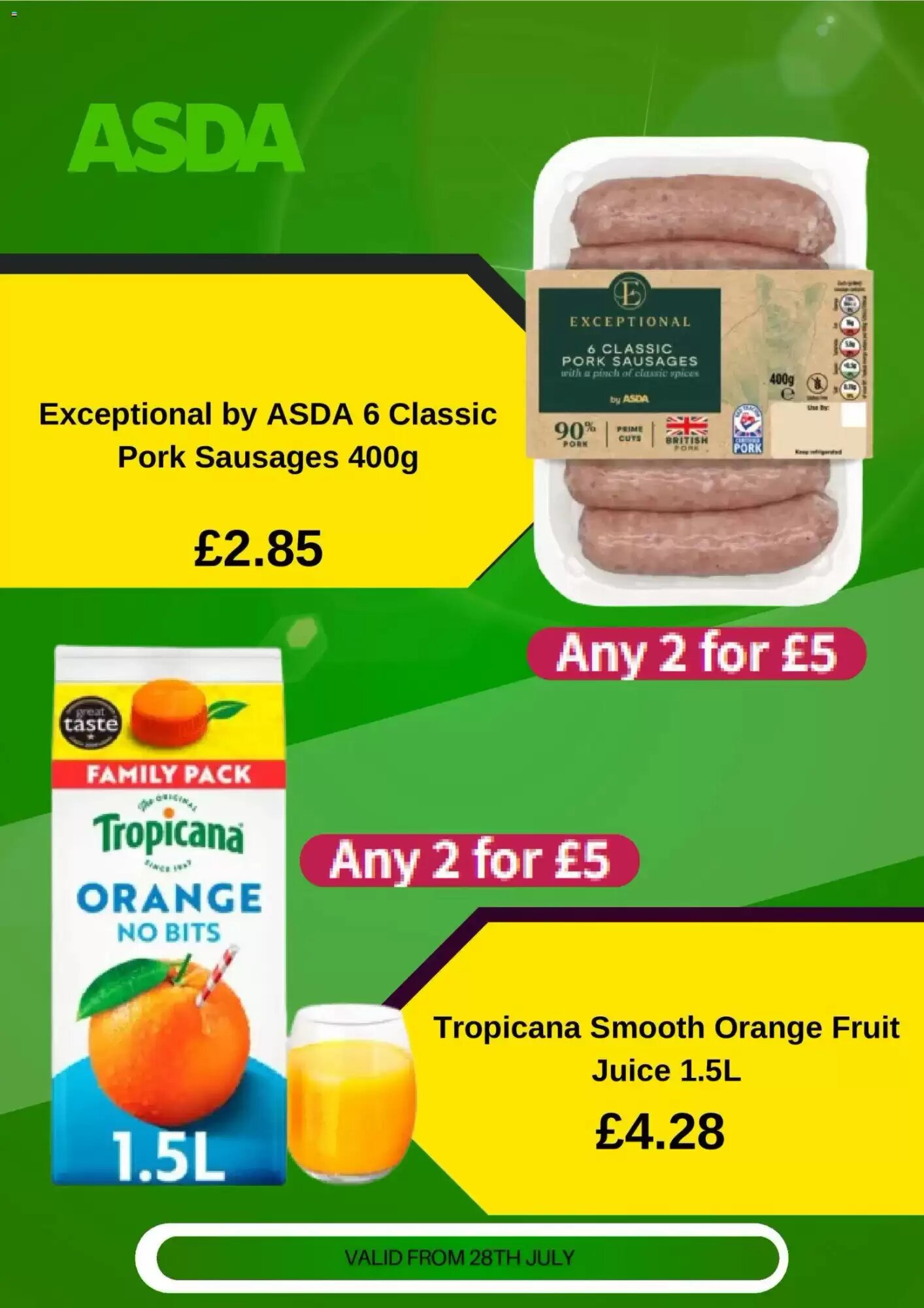 Asda offers valid from 28/07/2026 - Page 3.