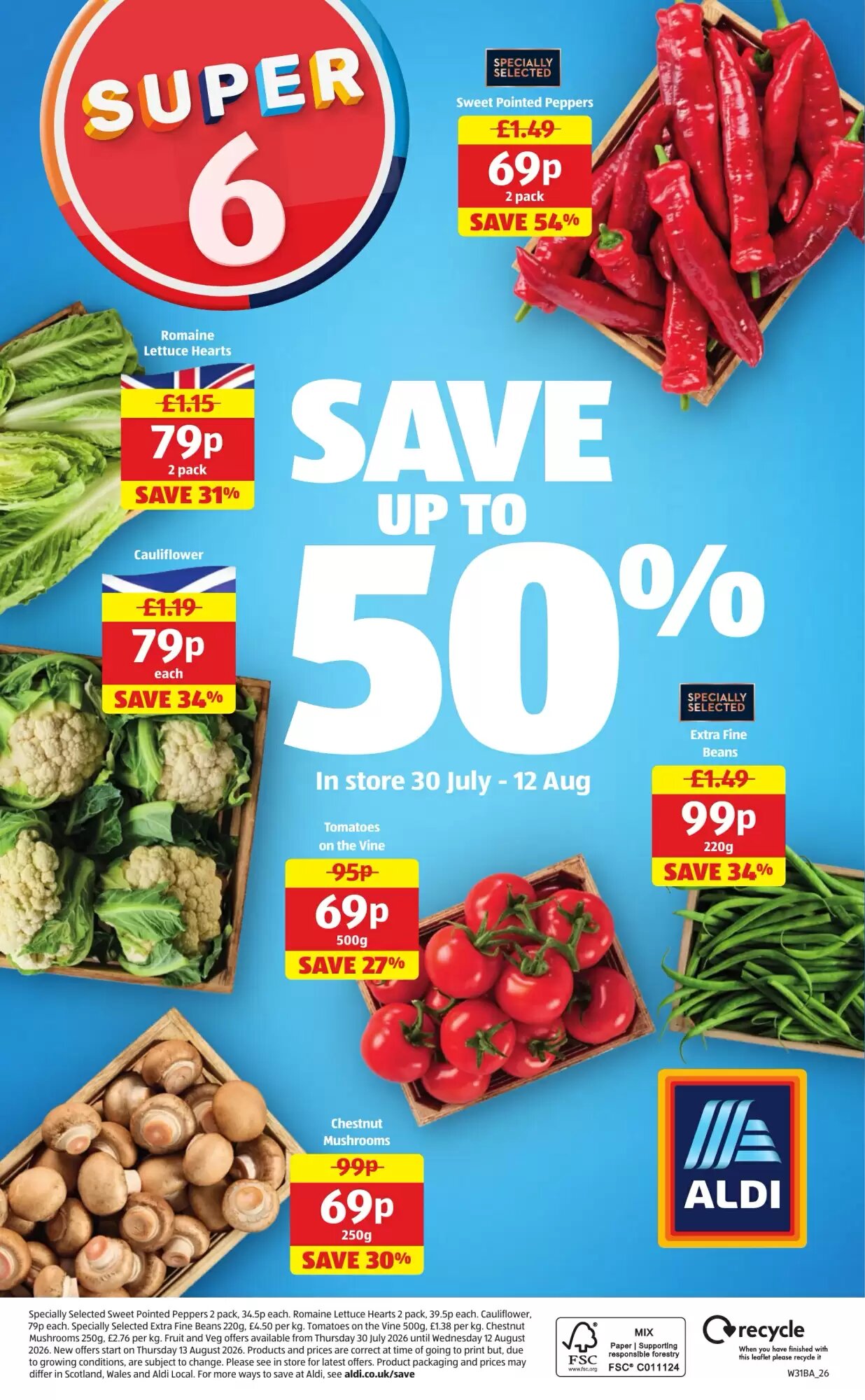 Aldi offers valid from 30/07/2026 - Page 20.