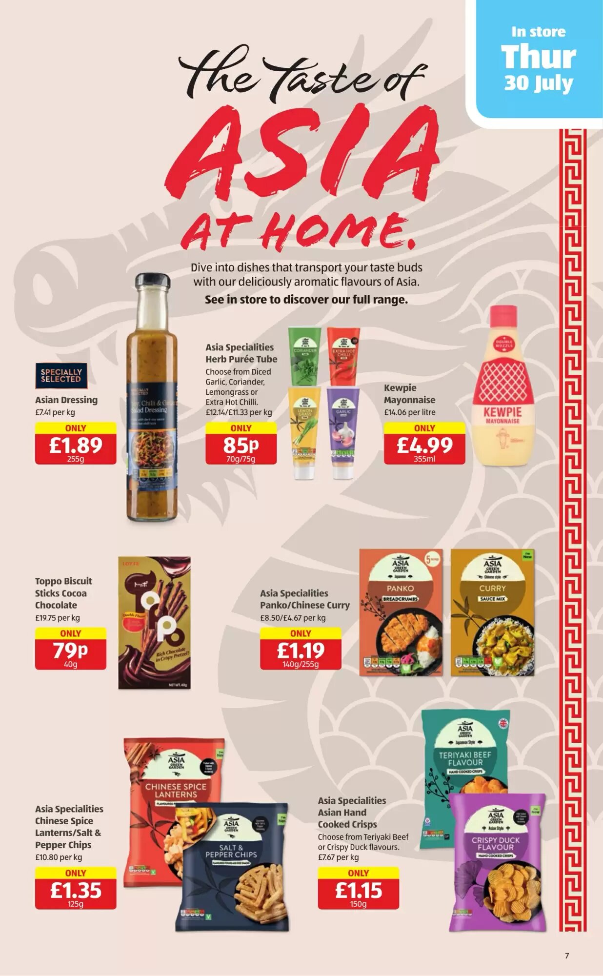 Aldi offers valid from 30/07/2026 - Page 7.