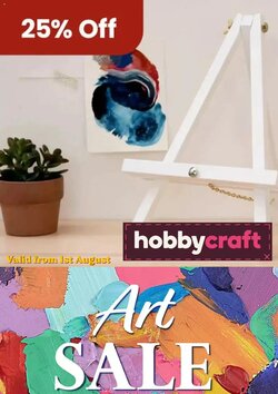 Hobbycraft offers valid from 01/08/2026